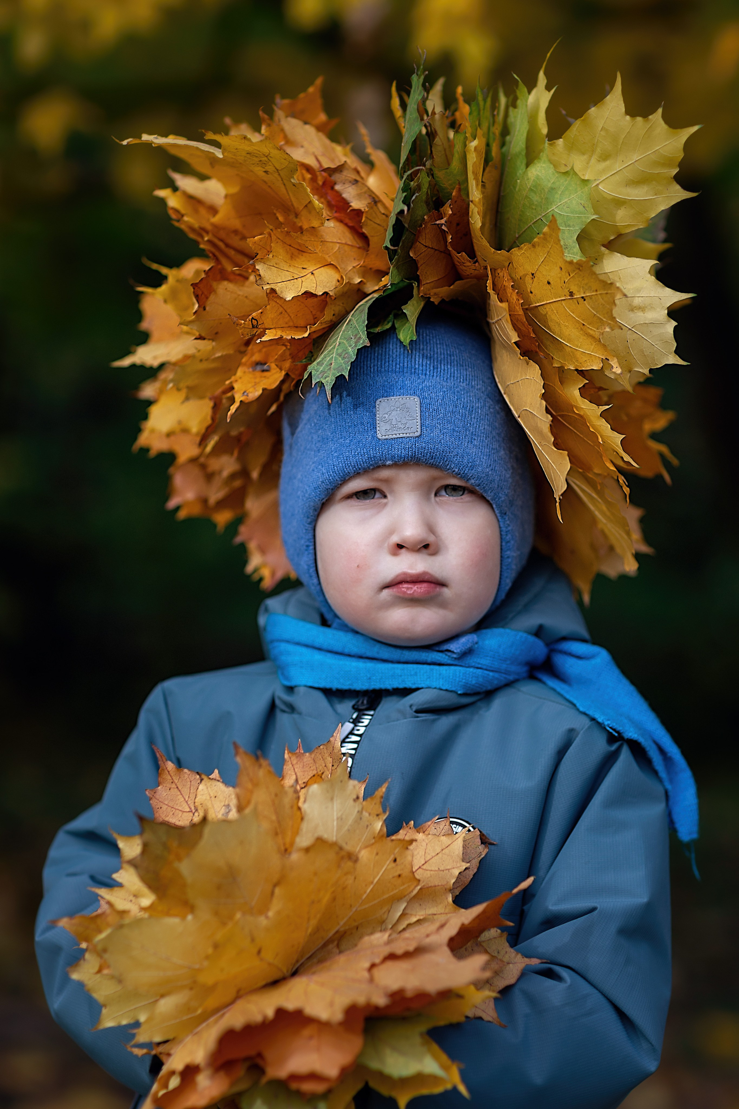 Осенняя прогулка_2024 + печать. Семейный фотограф в Санкт-Петербурге