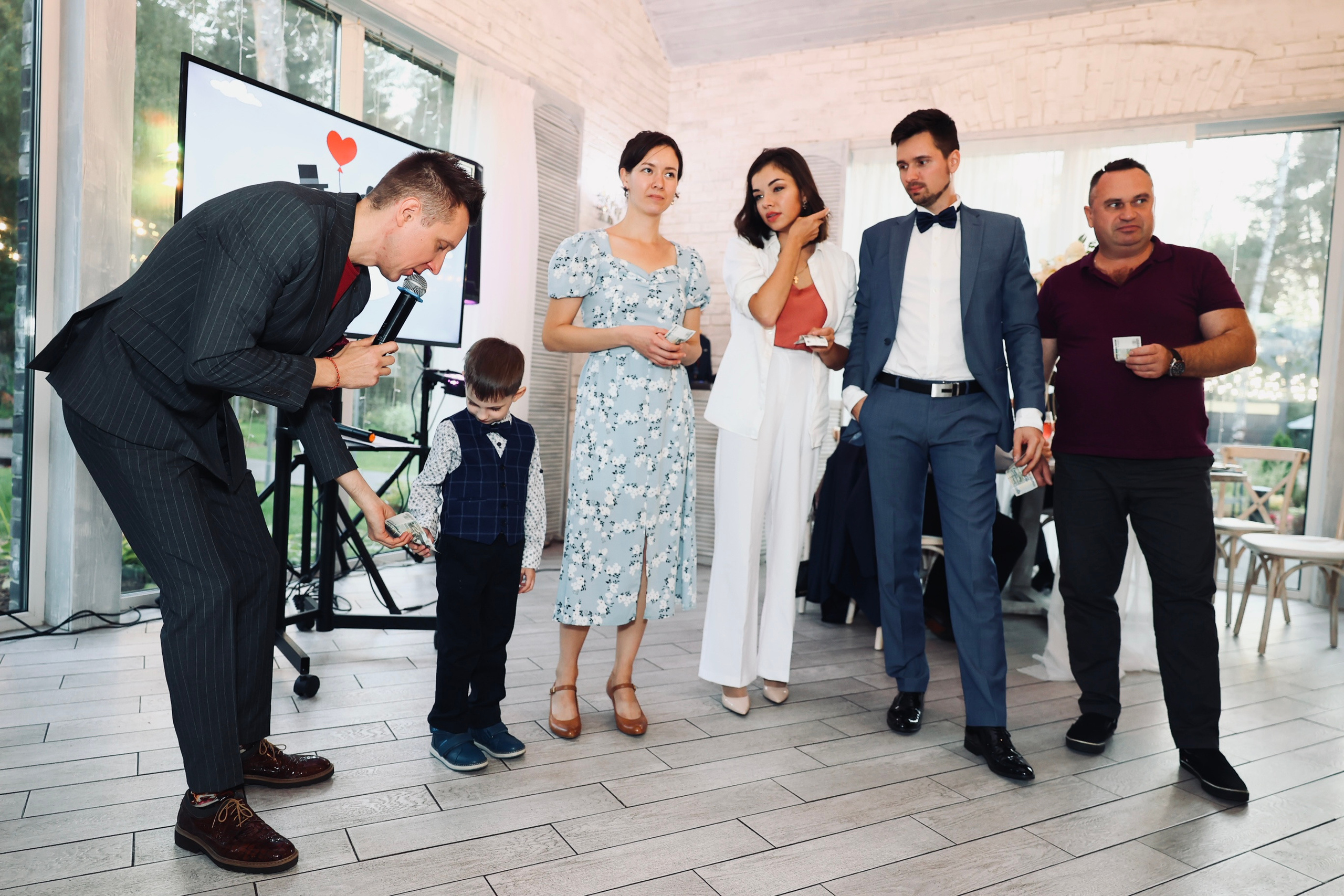 Марина и Дима. Ведущий на свадьбу в Москве Зубков Алексей