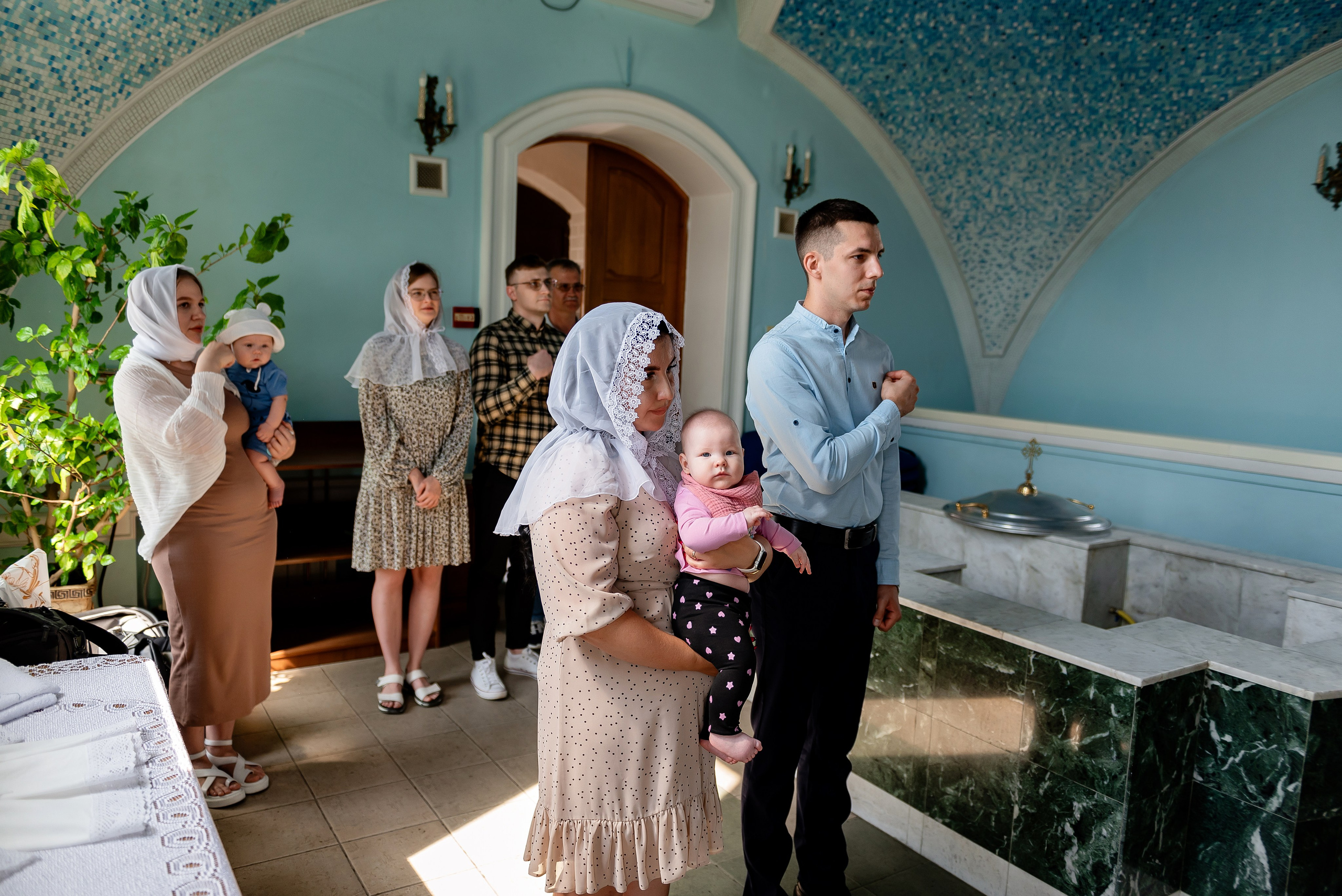 Крещение Ясеньки. Фотограф Татьяна Иванчикова