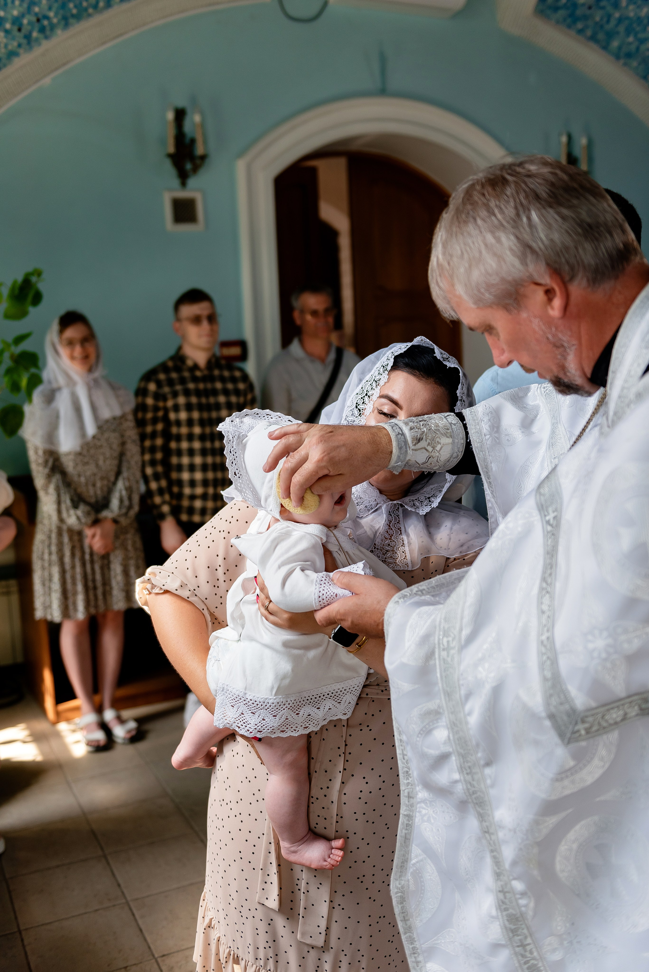 Крещение Ясеньки. Фотограф Татьяна Иванчикова