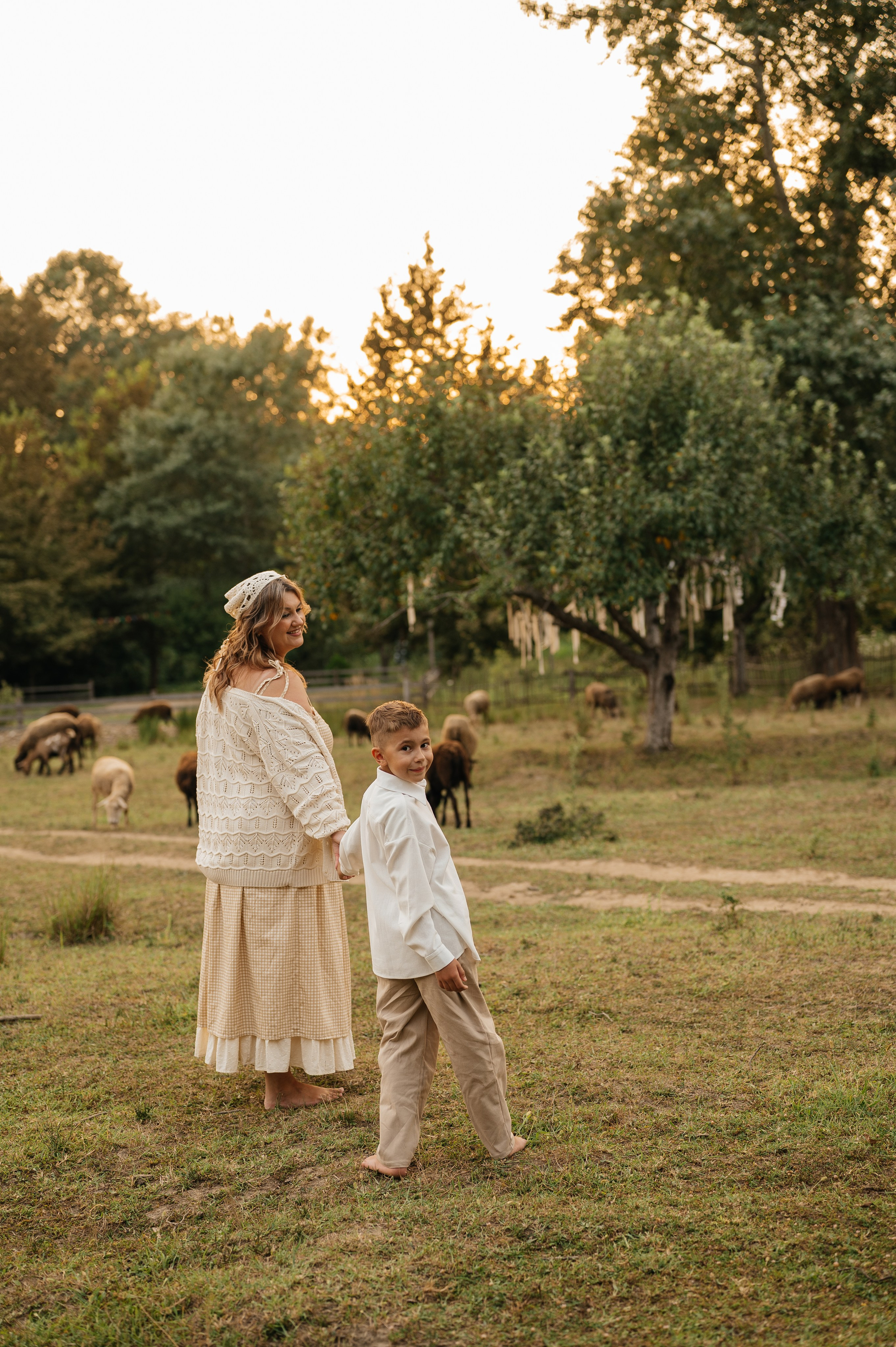 Семейная фотосессия на ферме. Свадебный и семейный фотограф в Краснодаре Алина Мельник