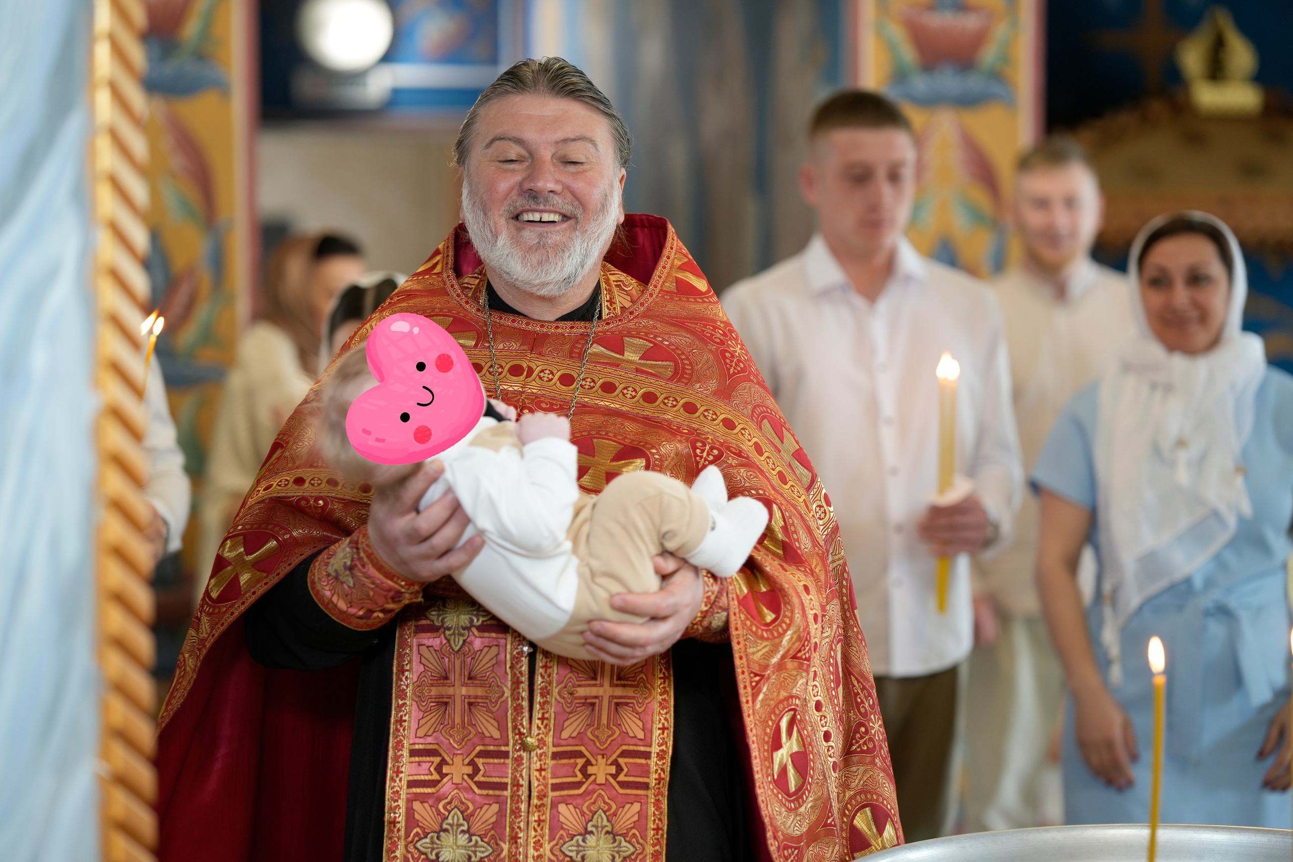 Крестины. Профессиональная съёмка и монтаж фото&видео в Курске и области