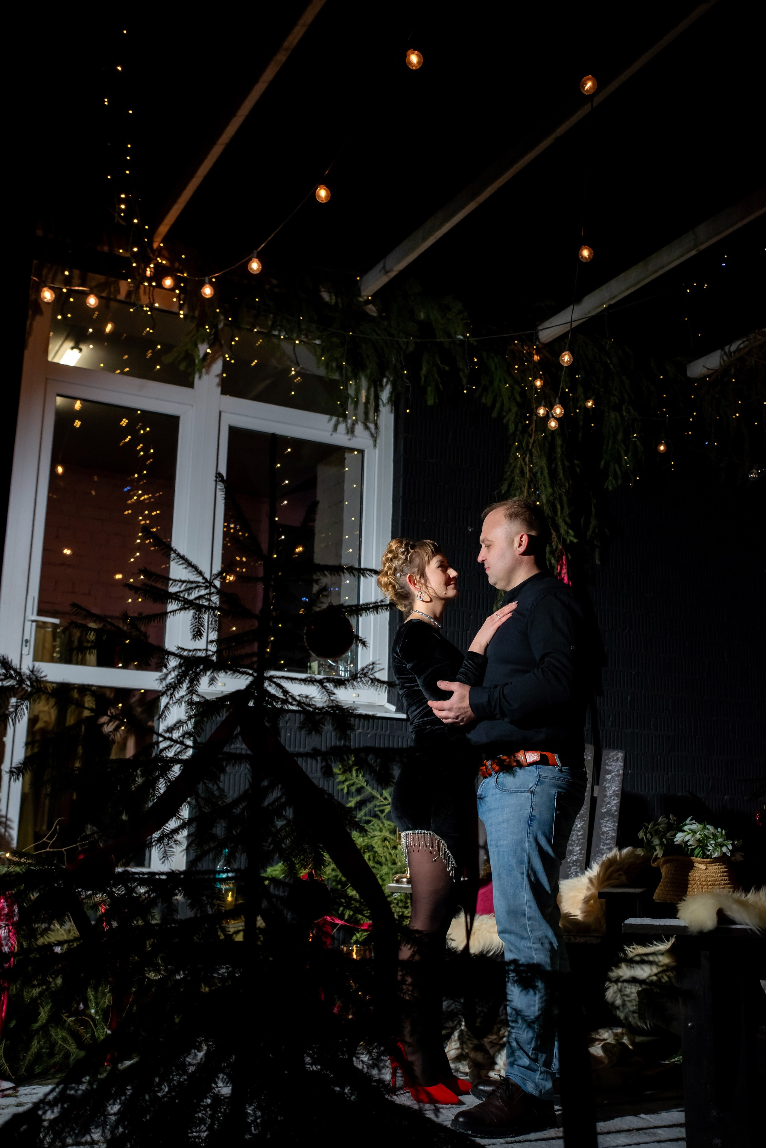 Новогодняя Лав стори. Фотограф Крещение Венчание Москва