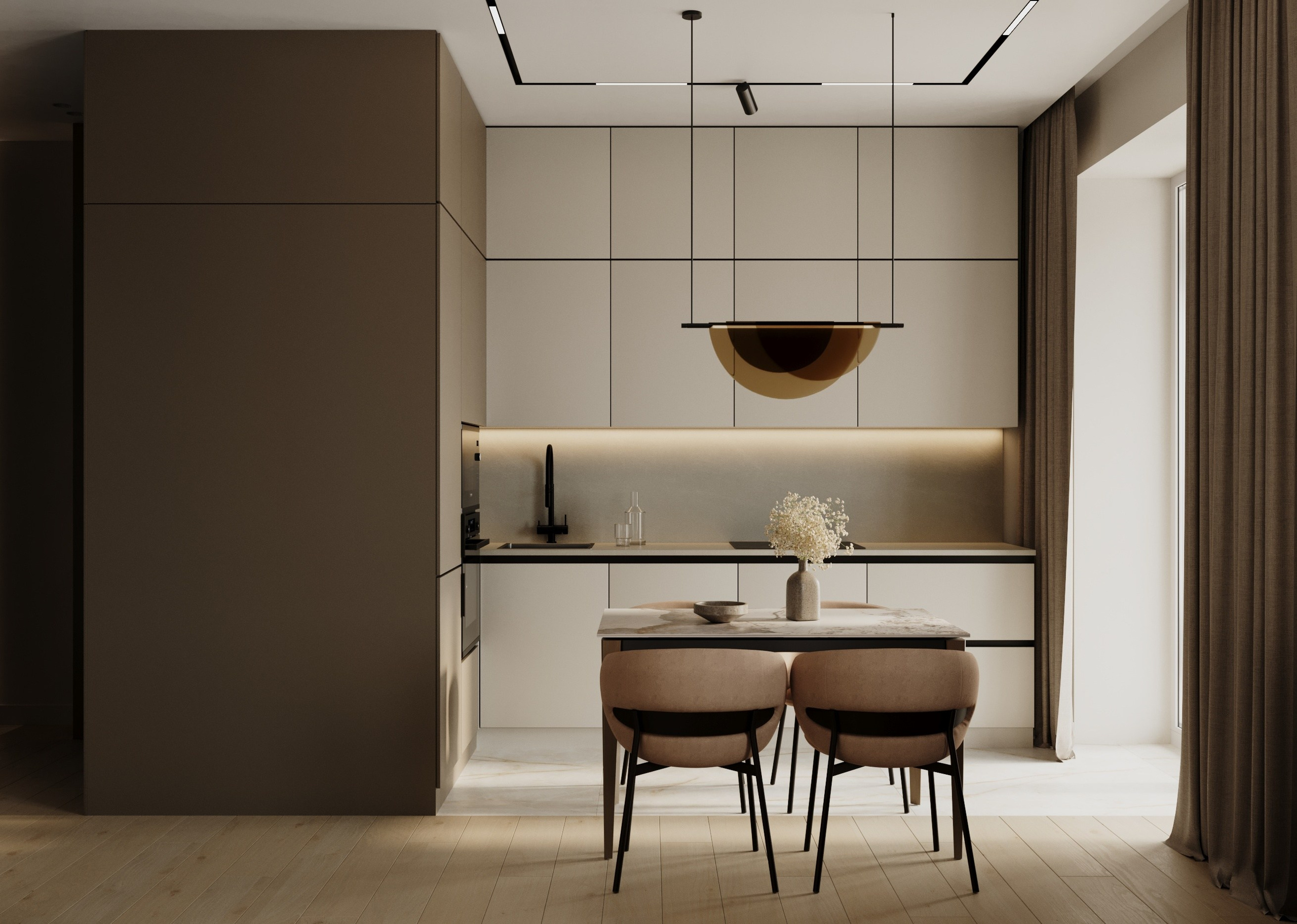 Interior in Imperial club, Saint Petersburg. Cg artist Shchapov Dmitry