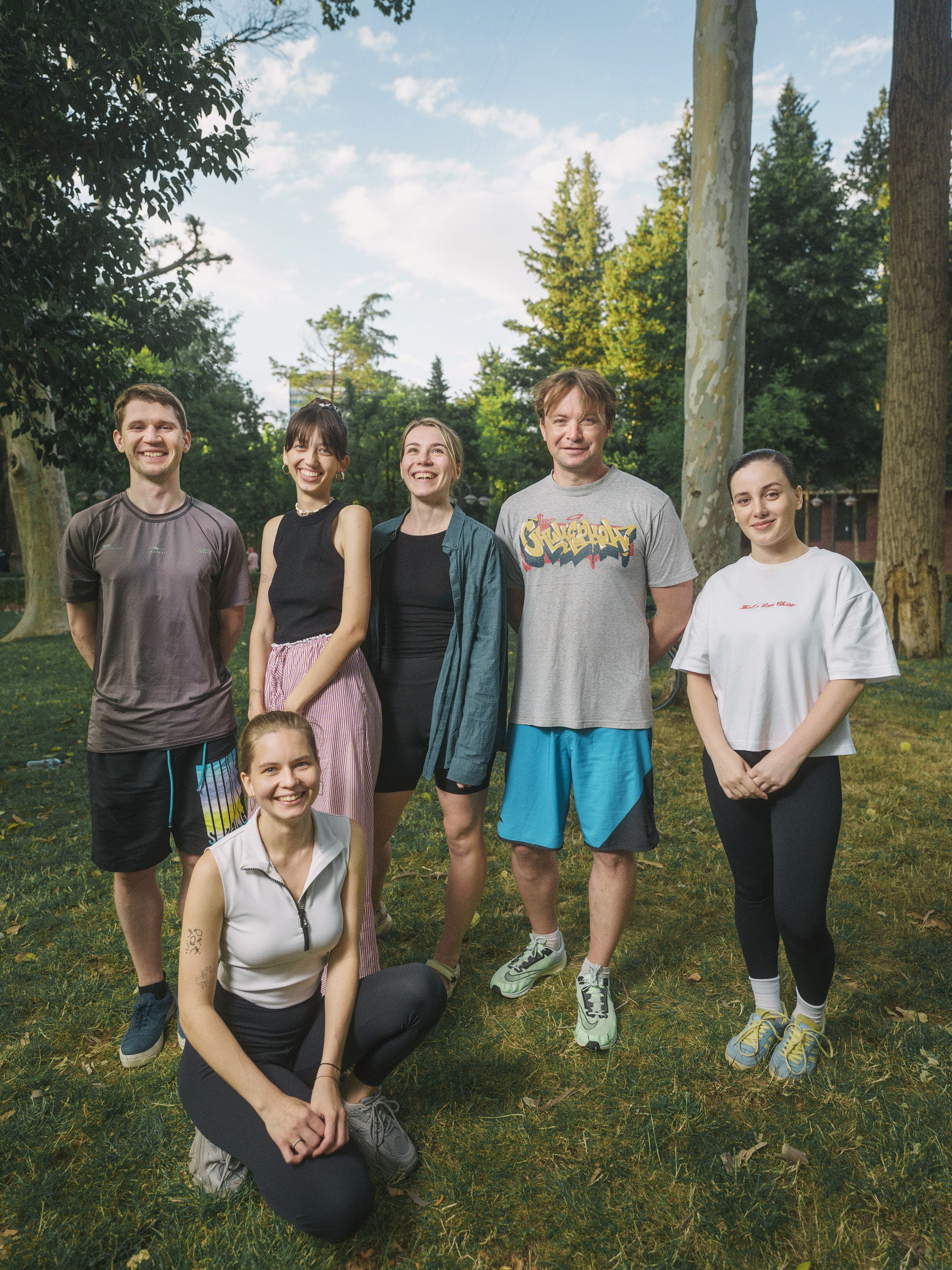 Йога в парке, Тбилиси. Андрей Фадеев фото видео Тбилиси