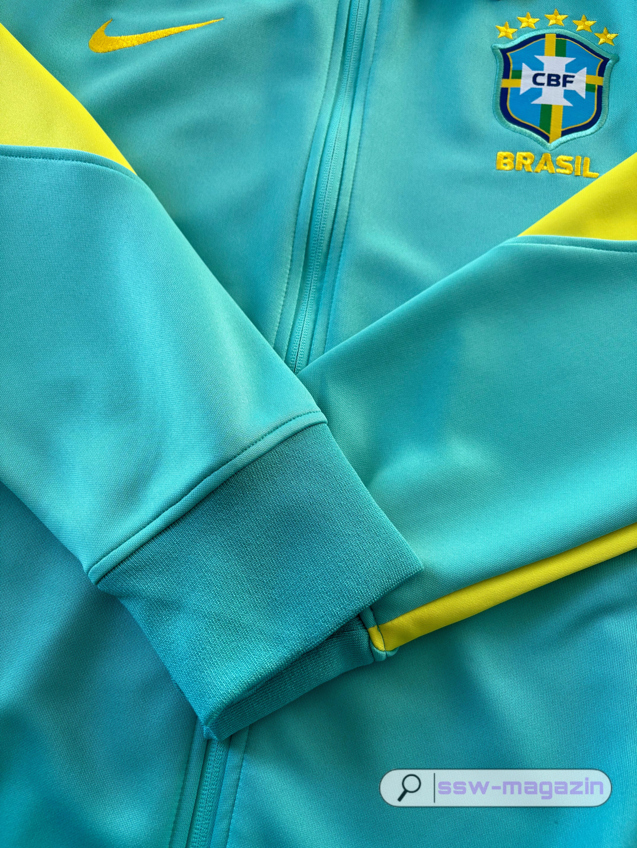 Тренировочная кофта сборной Бразилии 2024-2025 заказать. Футбольный магазин — ssw_magazin