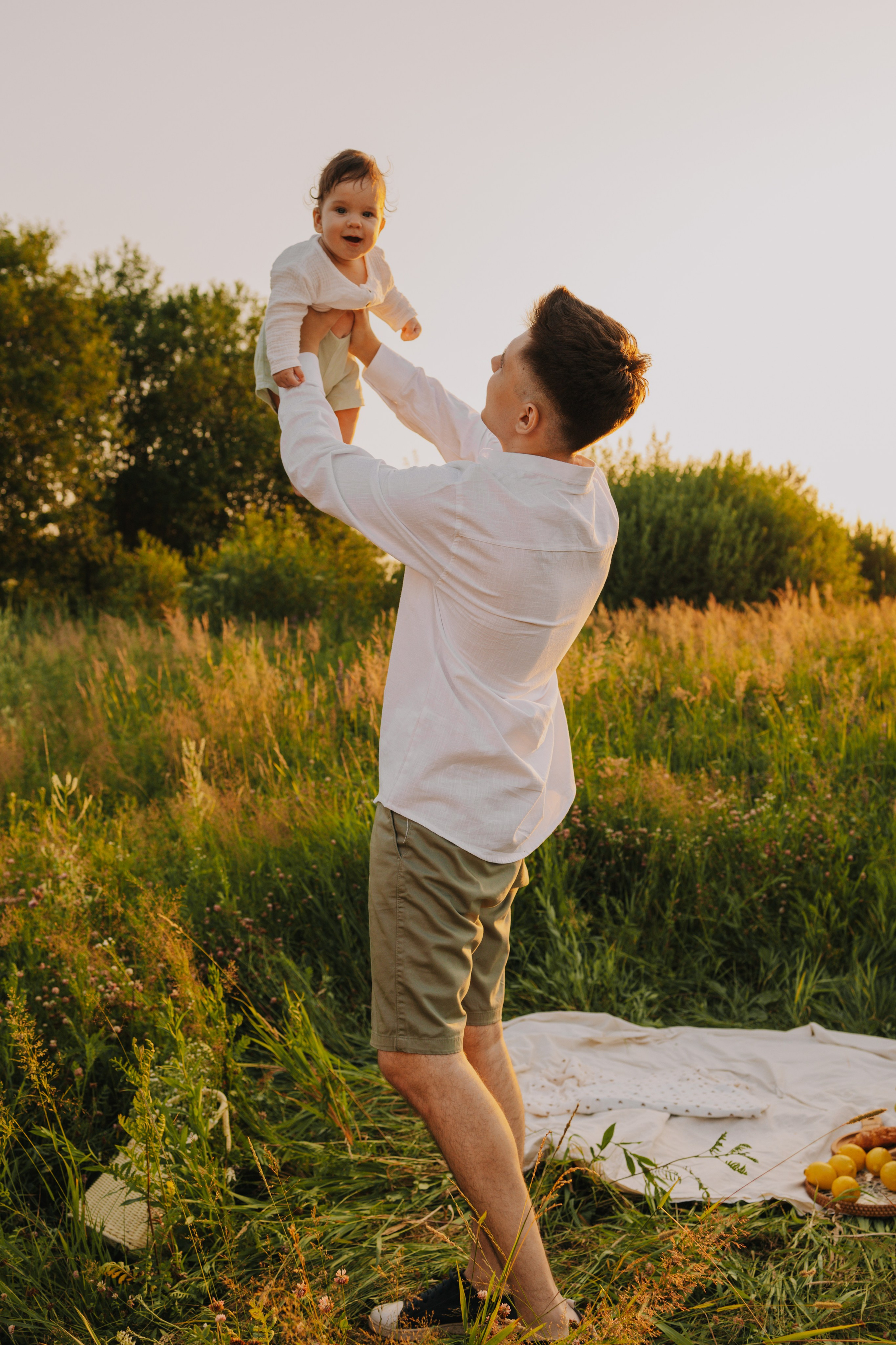 Семейный Пикник: Летняя Съемка