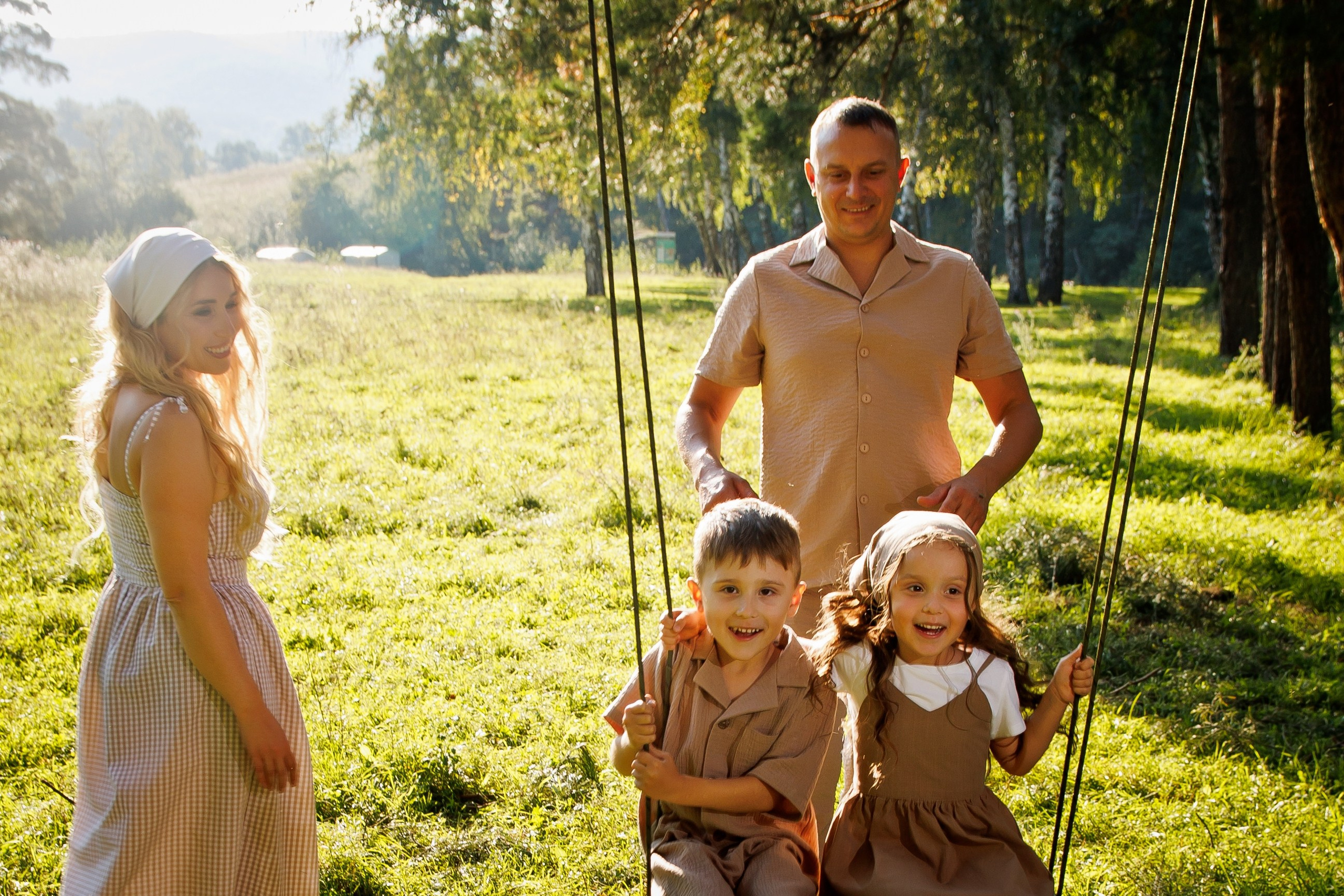 Семейная фотосессия семьи Гавриловых. Свадебный фотограф