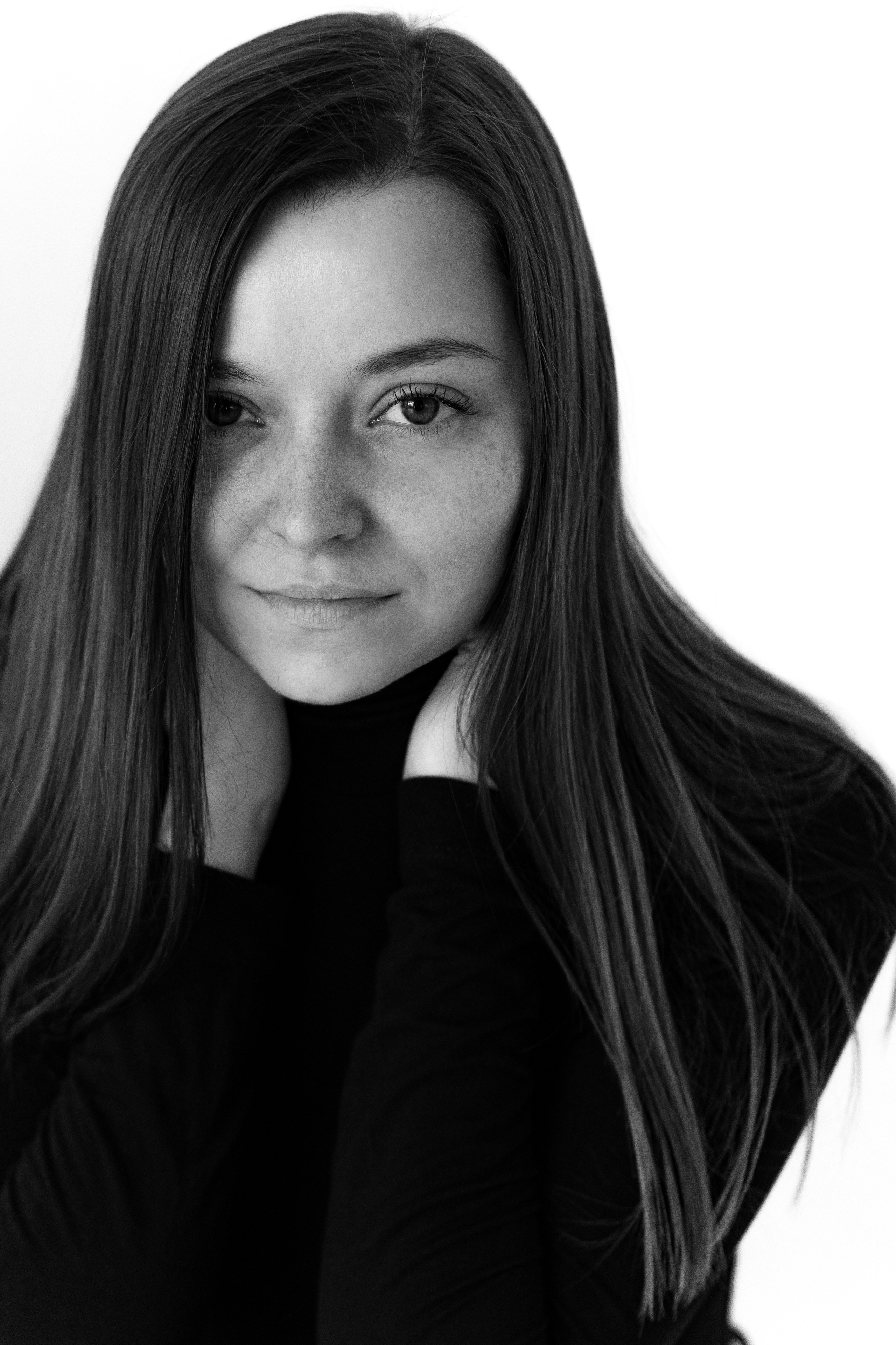 Алина. Классический чб портрет. Фотограф в Челябинске Любовь Денисенко