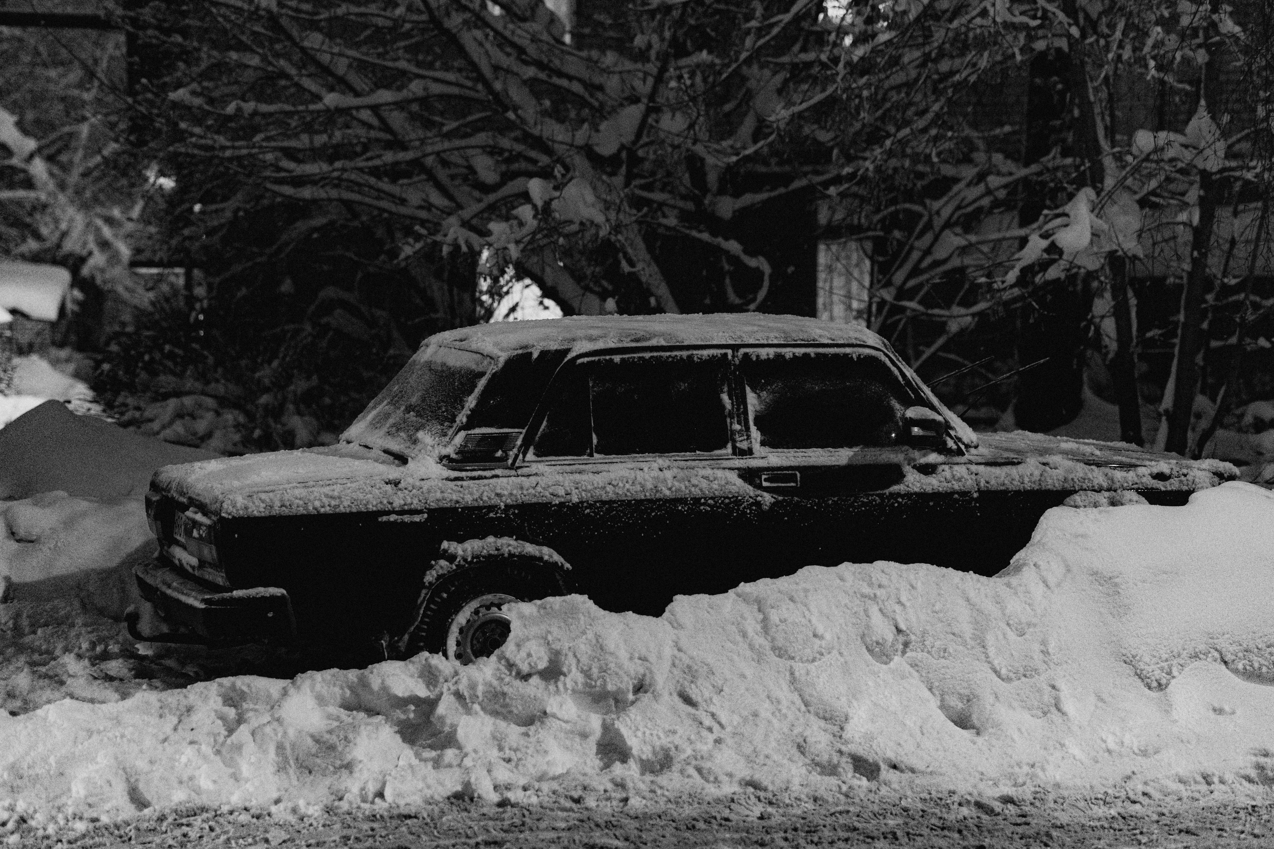 Город зимой. Фотограф Эльмира Лин