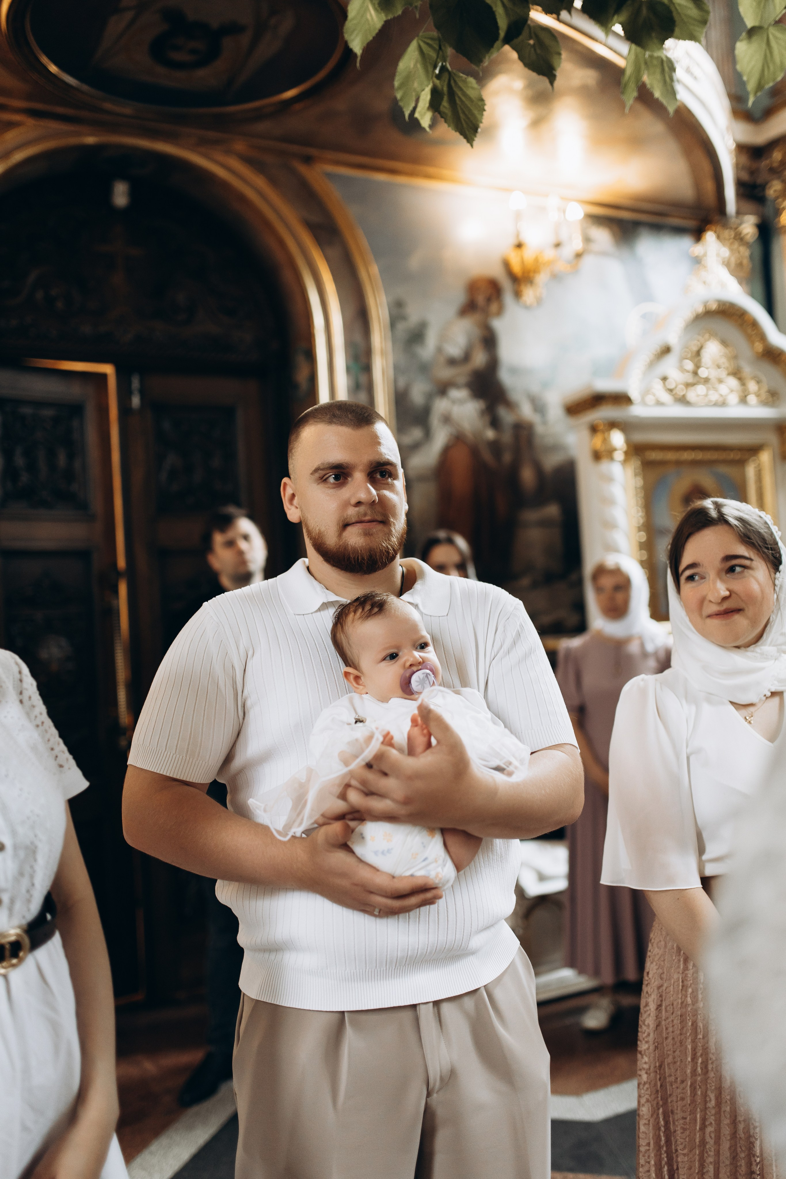 Крещение Сашеньки. Самый теплый фотограф в Краснодаре Рябоконь Ксения
