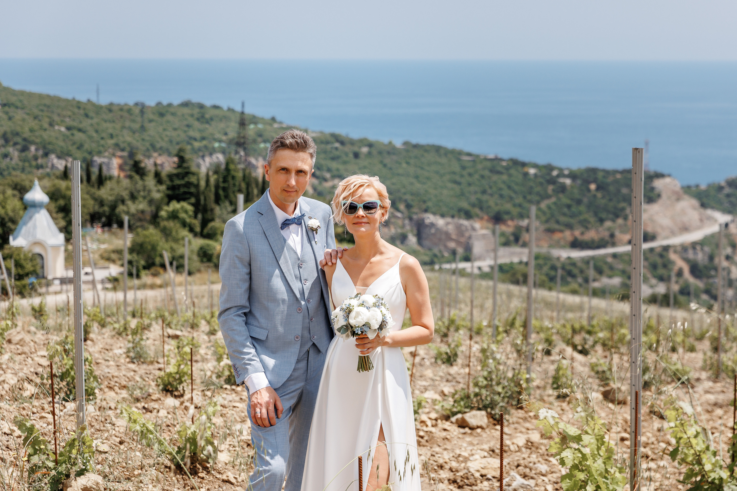 Ялта и Винный парк. Анонс свадьбы Дмитрия и Анны. Свадебный фотограф в Крыму и Севастополе Ольга Баскакова