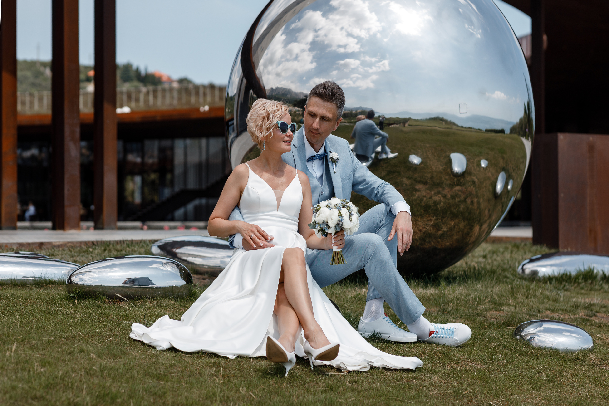 Ялта и Винный парк. Анонс свадьбы Дмитрия и Анны. Свадебный фотограф в Крыму и Севастополе Ольга Баскакова