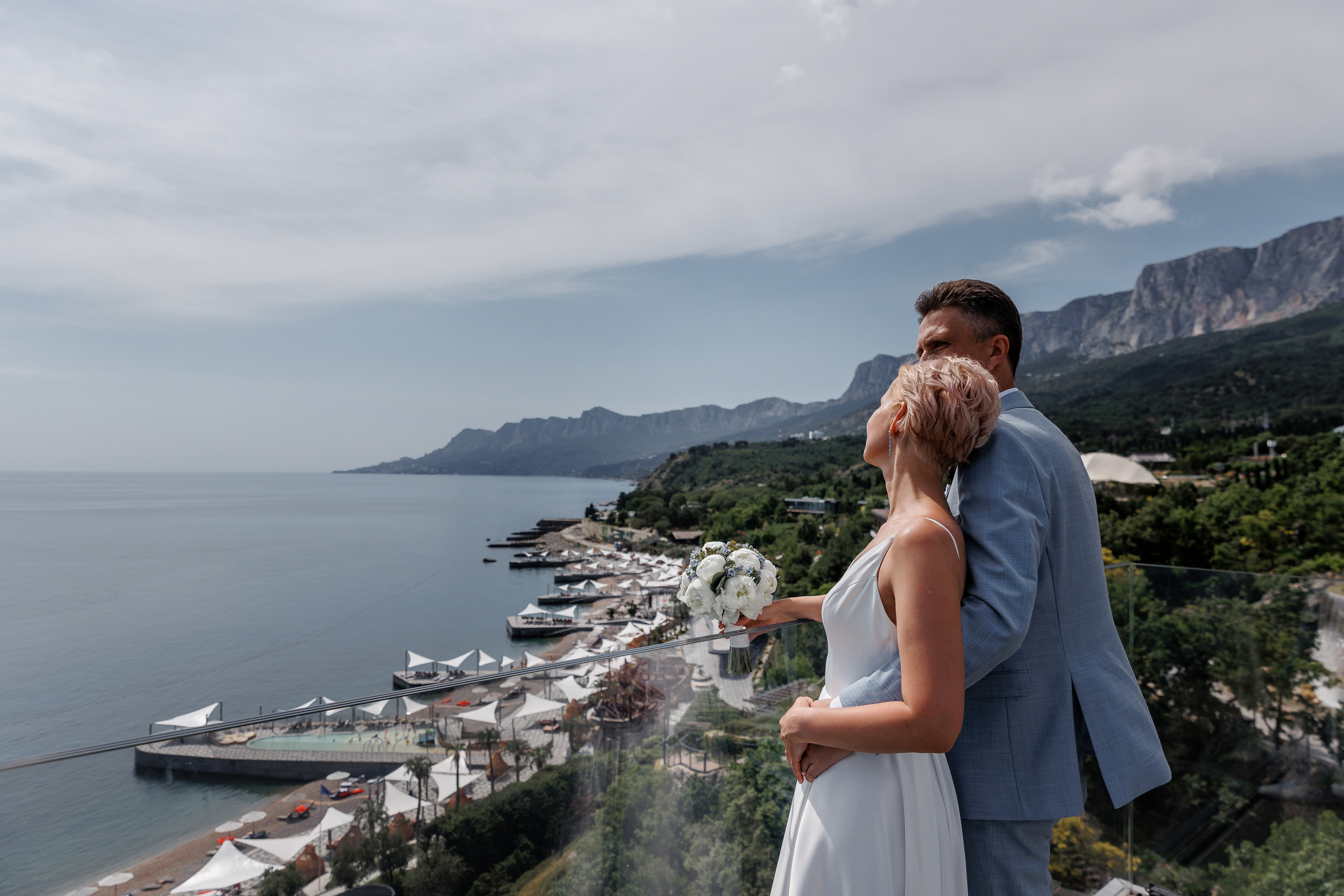 Ялта и Винный парк. Анонс свадьбы Дмитрия и Анны. Свадебный фотограф в Крыму и Севастополе Ольга Баскакова