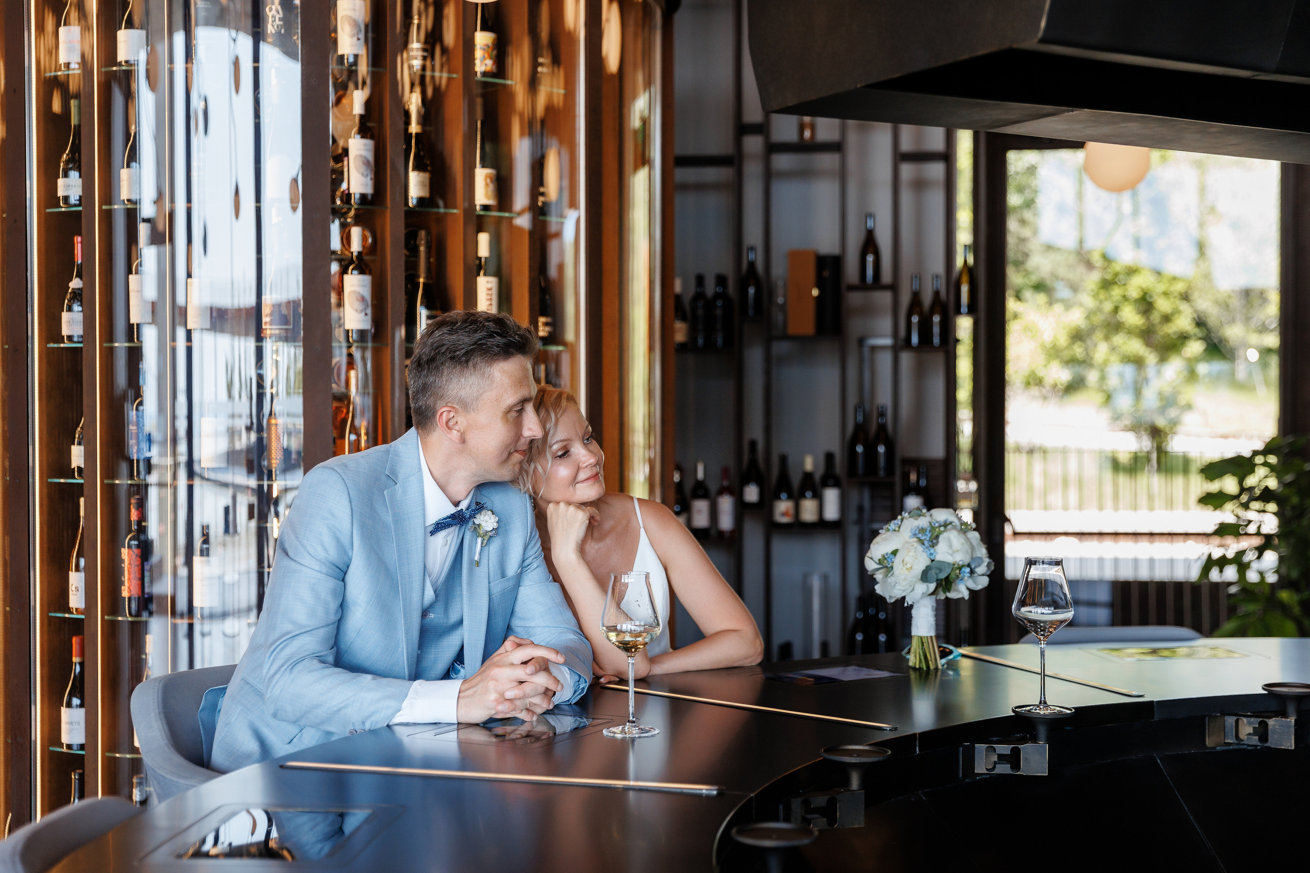 Ялта и Винный парк. Анонс свадьбы Дмитрия и Анны. Свадебный фотограф в Крыму и Севастополе Ольга Баскакова