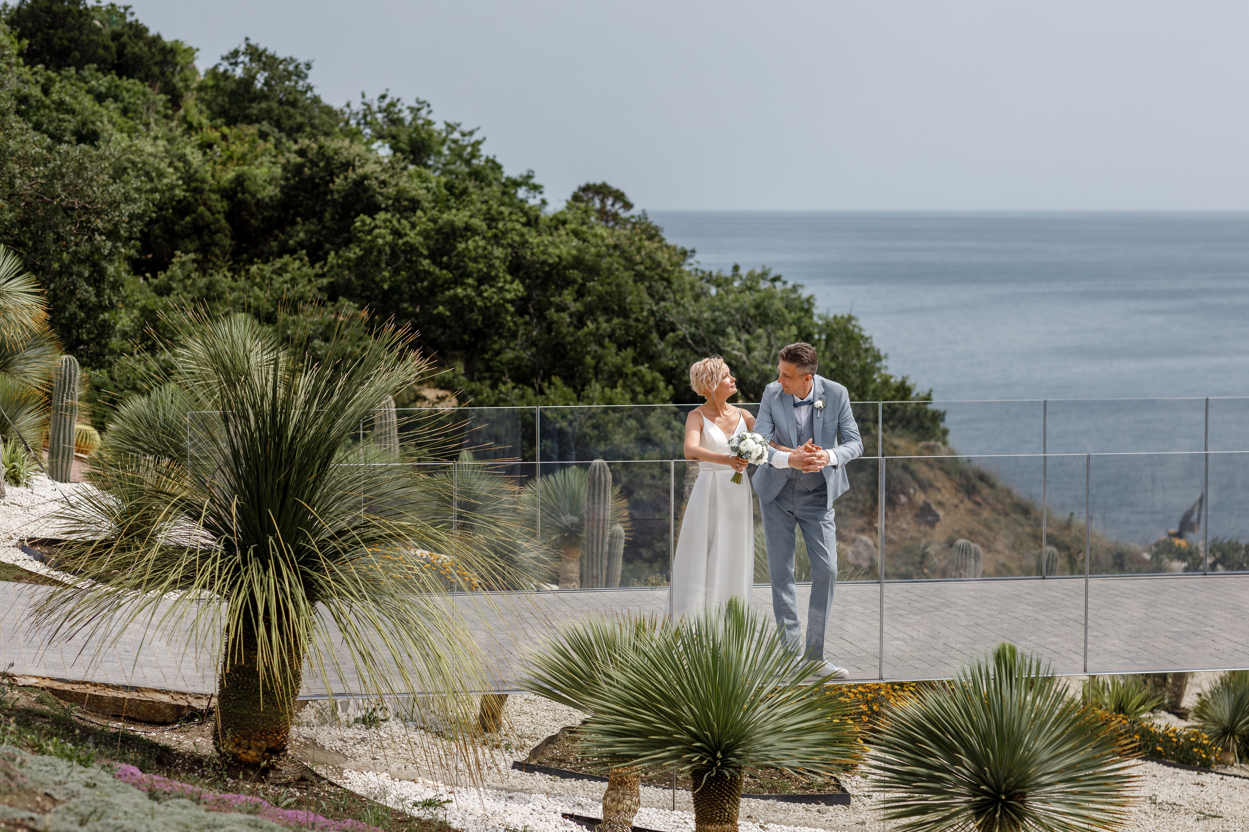 Ялта и Винный парк. Анонс свадьбы Дмитрия и Анны. Свадебный фотограф в Крыму и Севастополе Ольга Баскакова