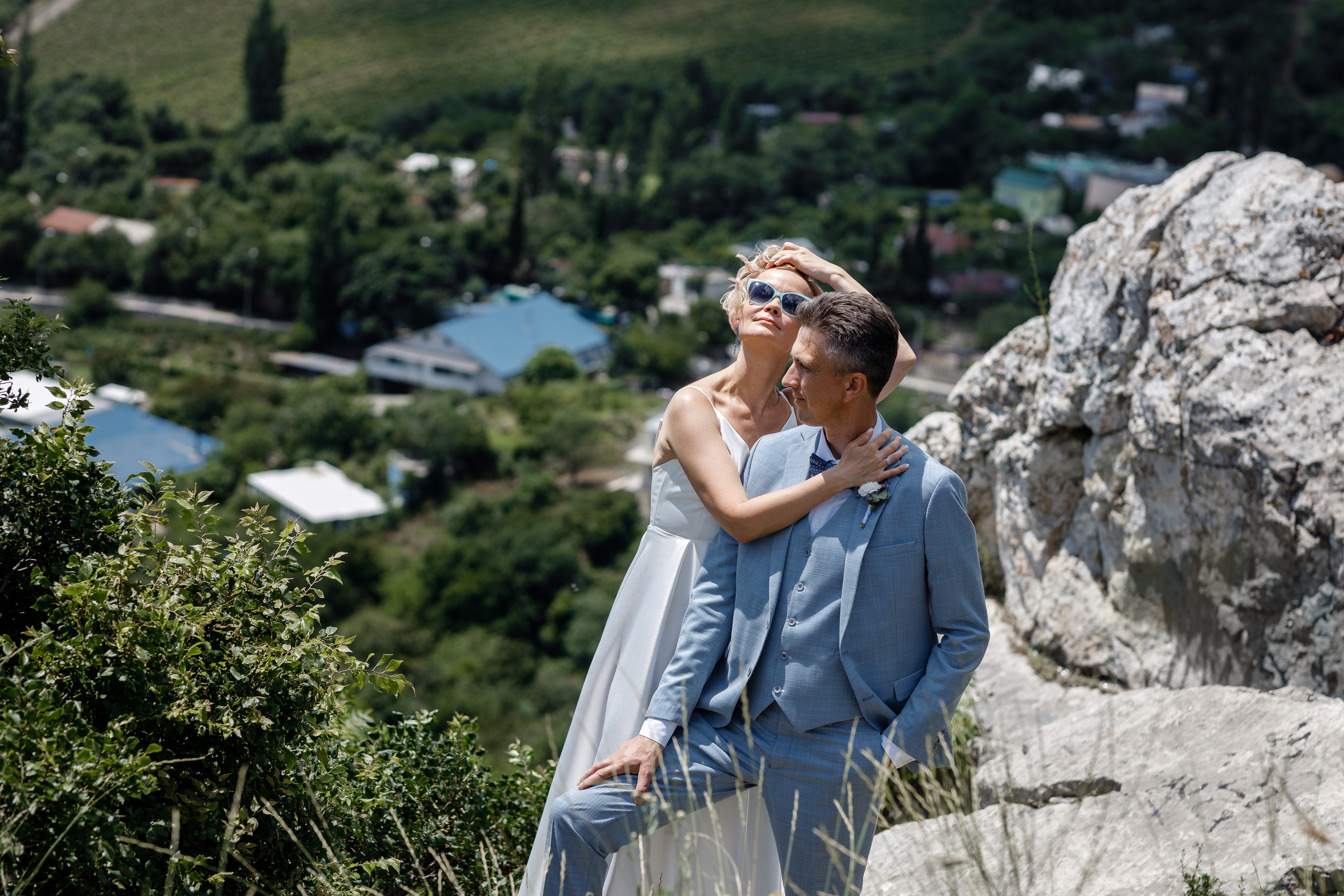 Ялта и Винный парк. Анонс свадьбы Дмитрия и Анны. Свадебный фотограф в Крыму и Севастополе Ольга Баскакова
