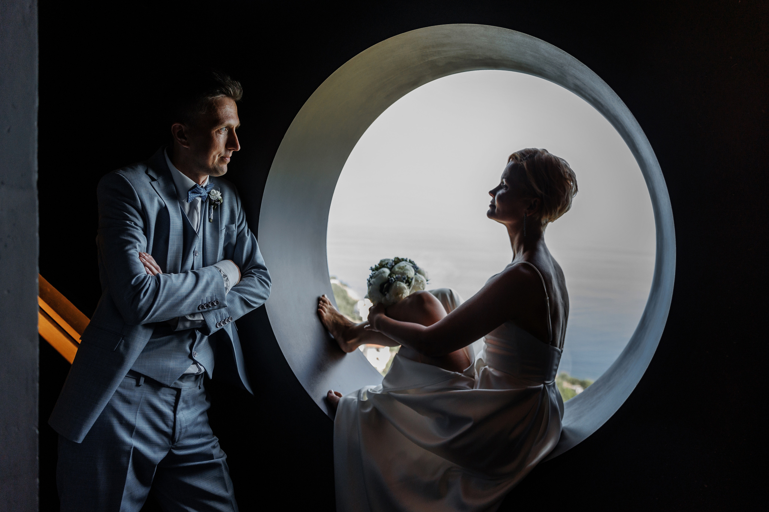 Ялта и Винный парк. Анонс свадьбы Дмитрия и Анны. Свадебный фотограф в Крыму и Севастополе Ольга Баскакова