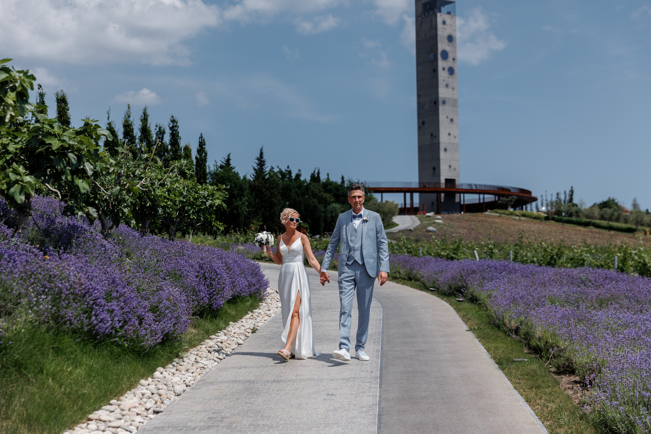 Ялта и Винный парк. Анонс свадьбы Дмитрия и Анны. Свадебный фотограф в Крыму и Севастополе Ольга Баскакова
