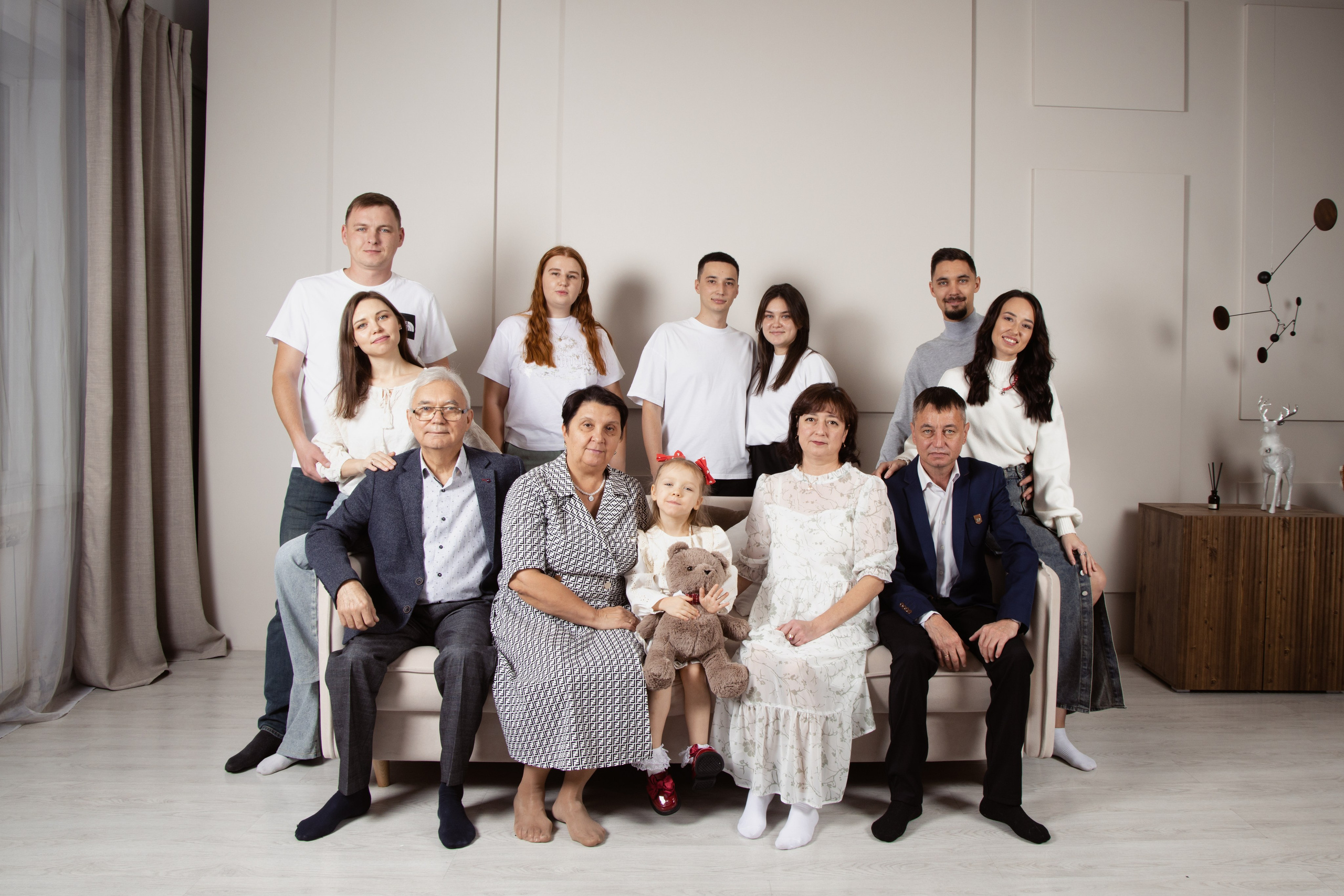 Классическая семейная съемка. Фотограф продюсер съемок Йолдыз Плетнева
