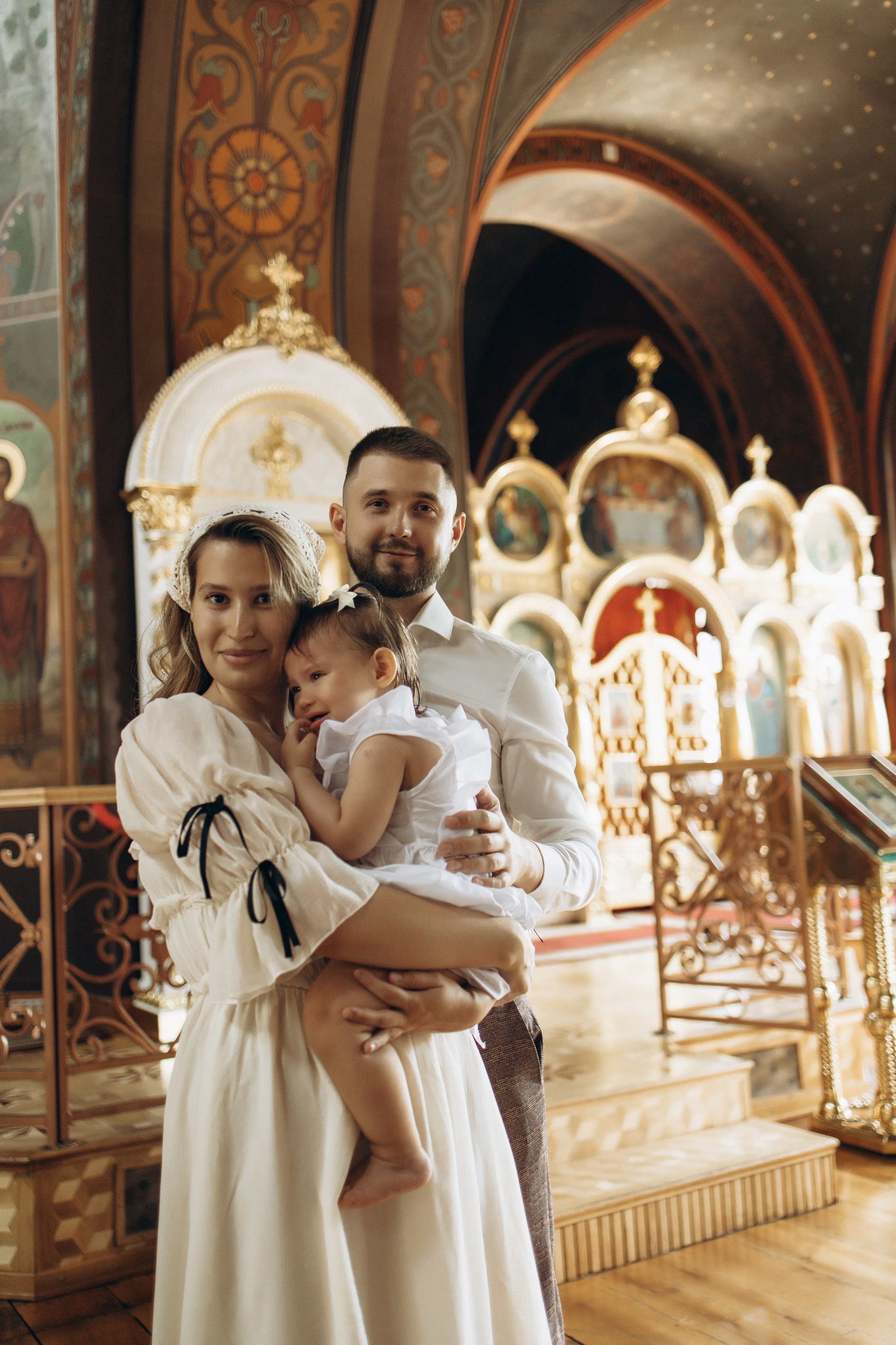 Крещение Стефании. Самый теплый фотограф в Краснодаре Рябоконь Ксения