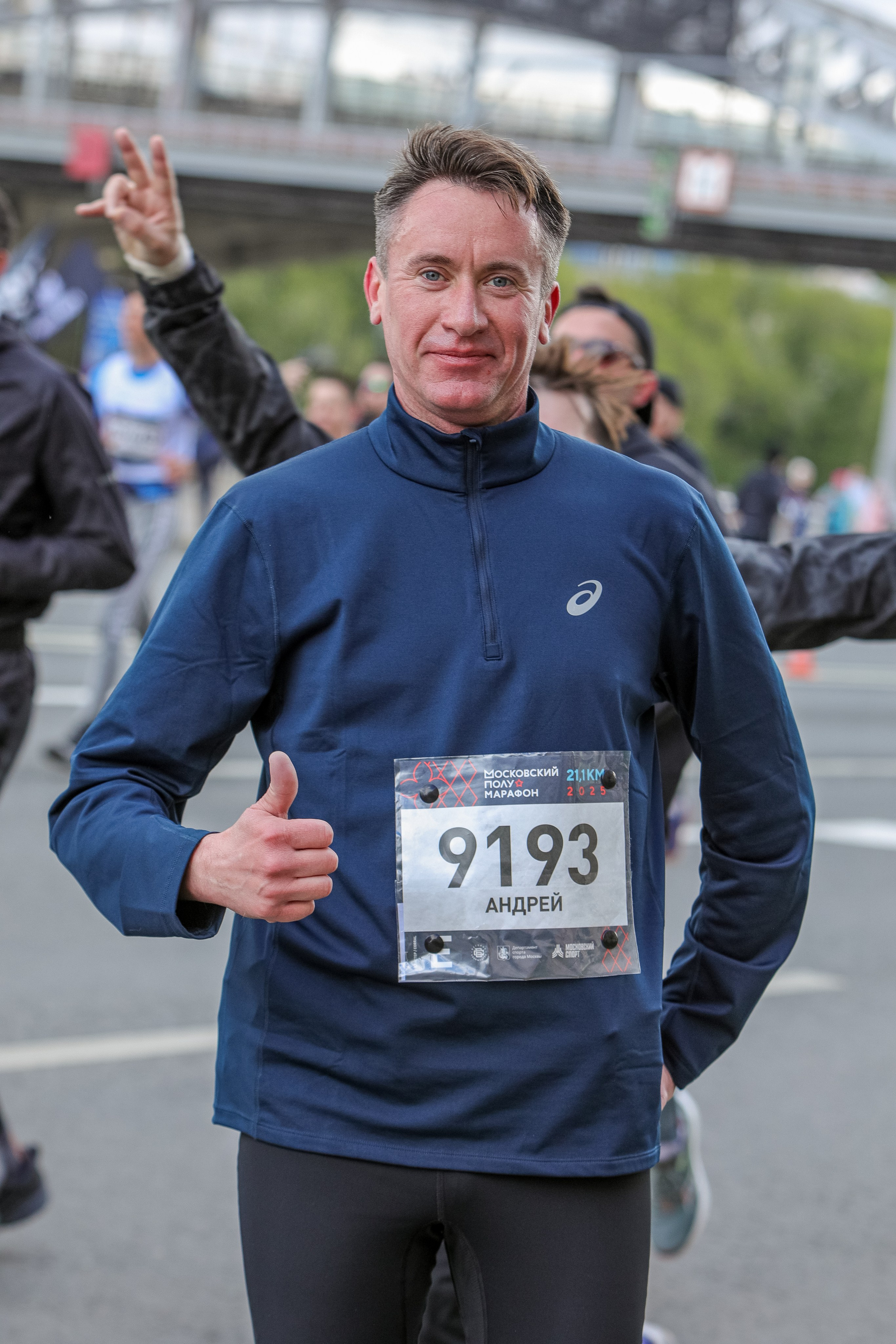 Московский полумарафон 27.04.25. Фотограф Сергей Ловкий