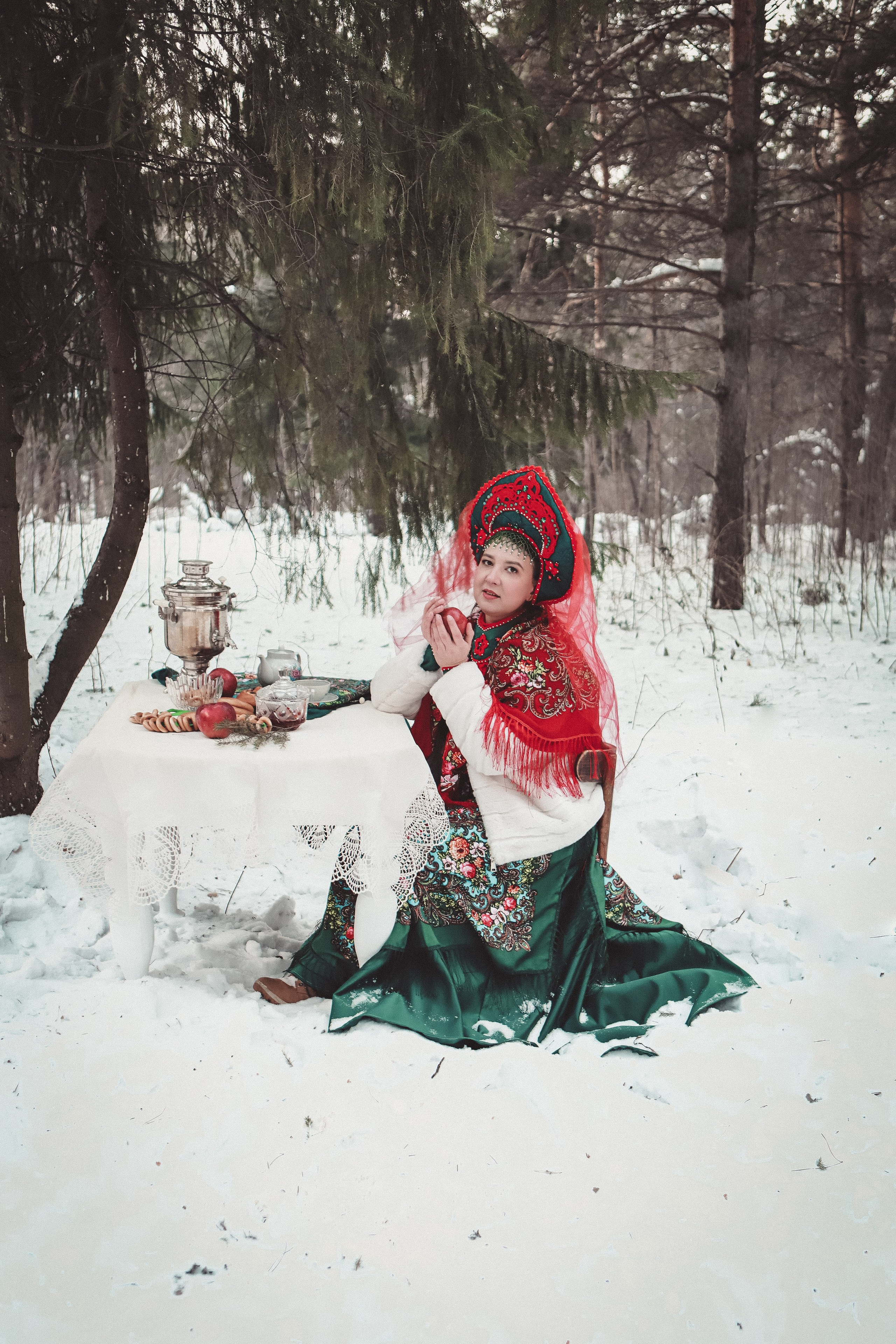 Фотопроект - Барыня за чаем. Семейный и женский фотограф Кемерово Мария Степ