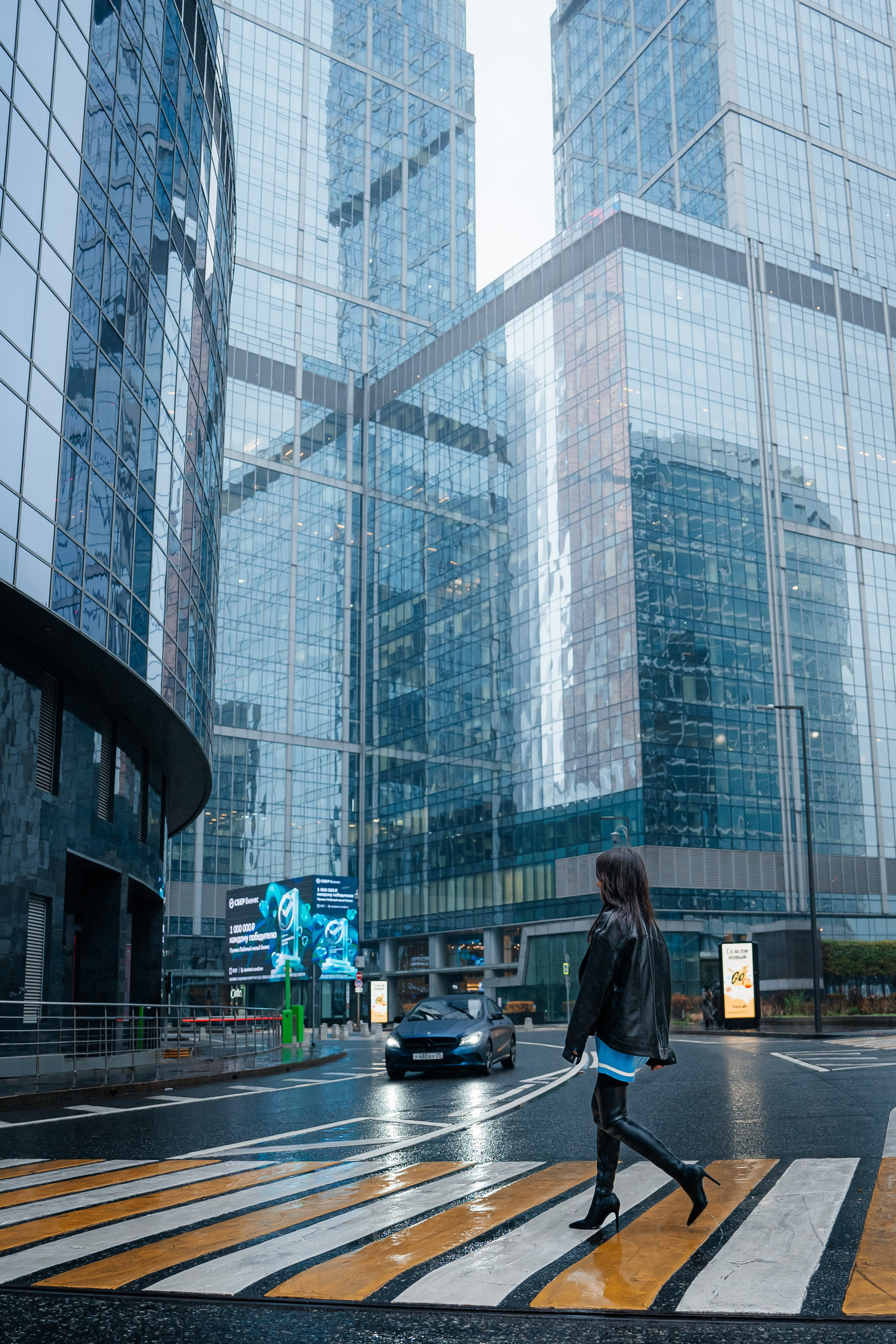 Лера — Moscow City. Фотограф в Москве Екатерина Карягина