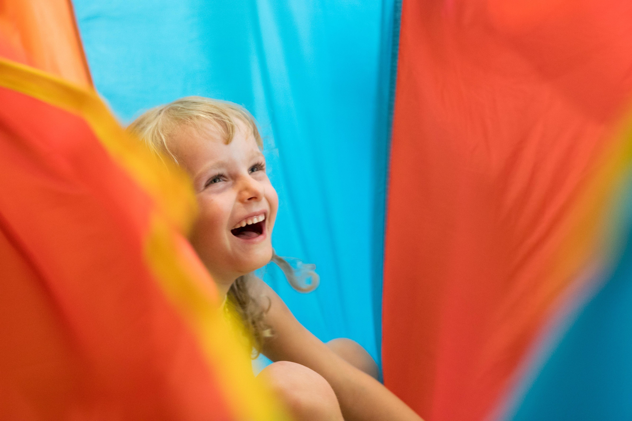 Детская фотосессия с играми