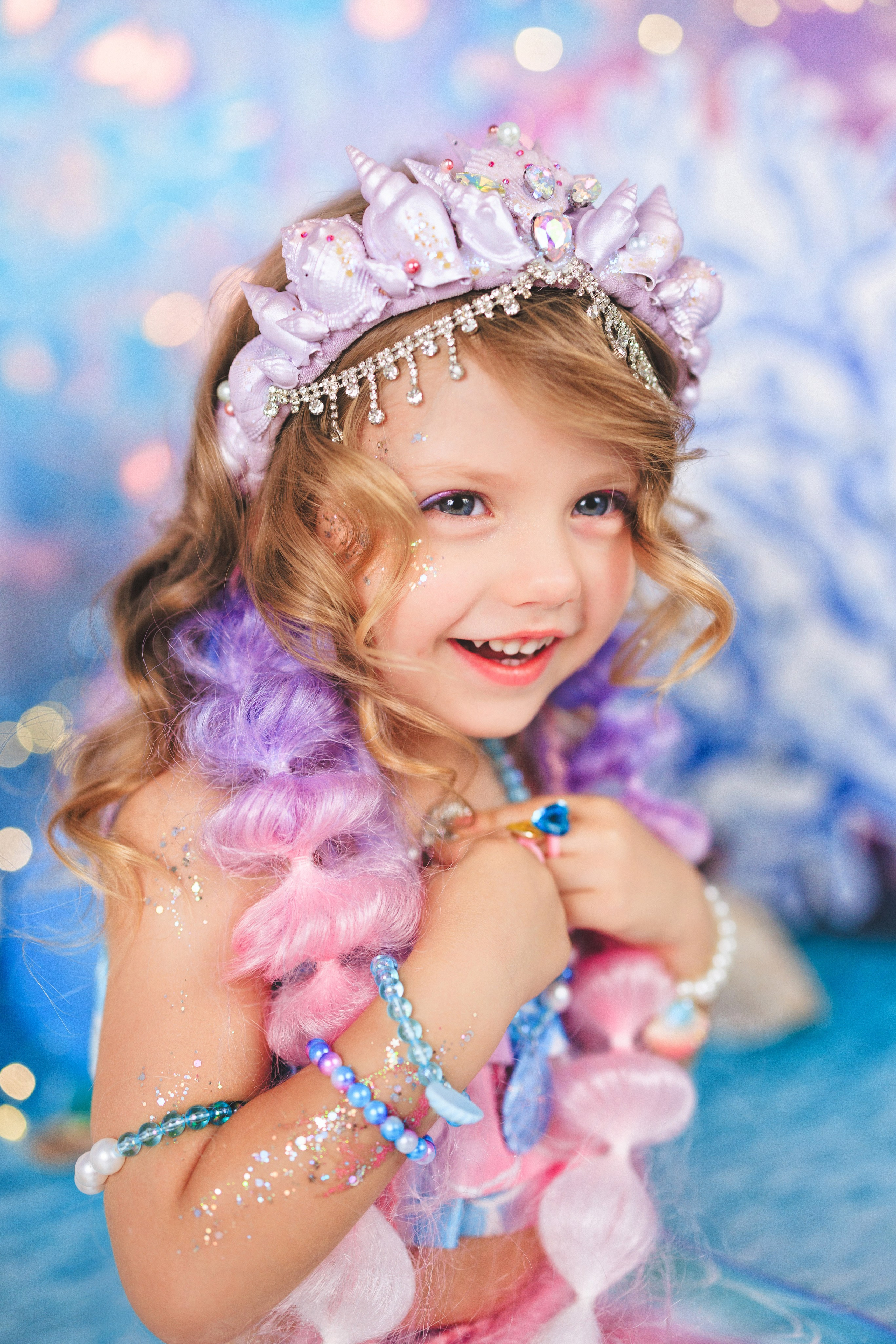 Детская фотосессия в образе «РУСАЛОЧКА», город Краснодар. Семейный и детский фотограф в Краснодаре Анна Трашкова