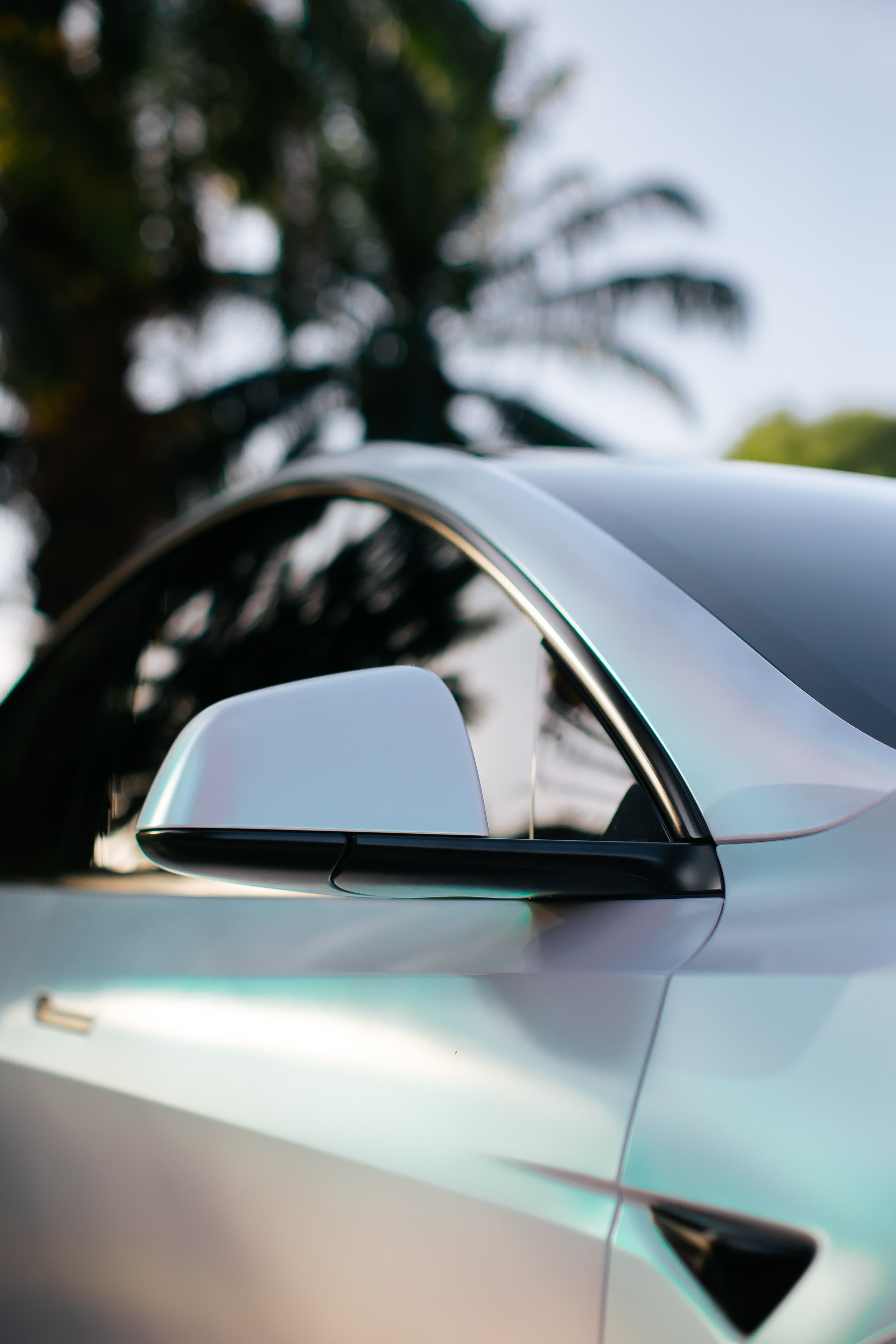 Tesla Model 3 Pearl. Фотограф в на Пхукете Сергей Войлоков