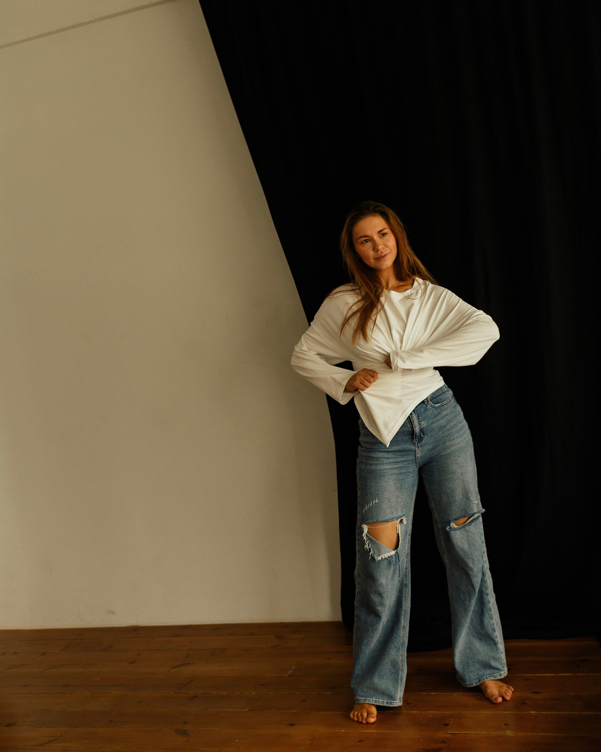 Екатерина съёмка в студии. Женский и лавстори фотограф в Москве Елена Аксютко