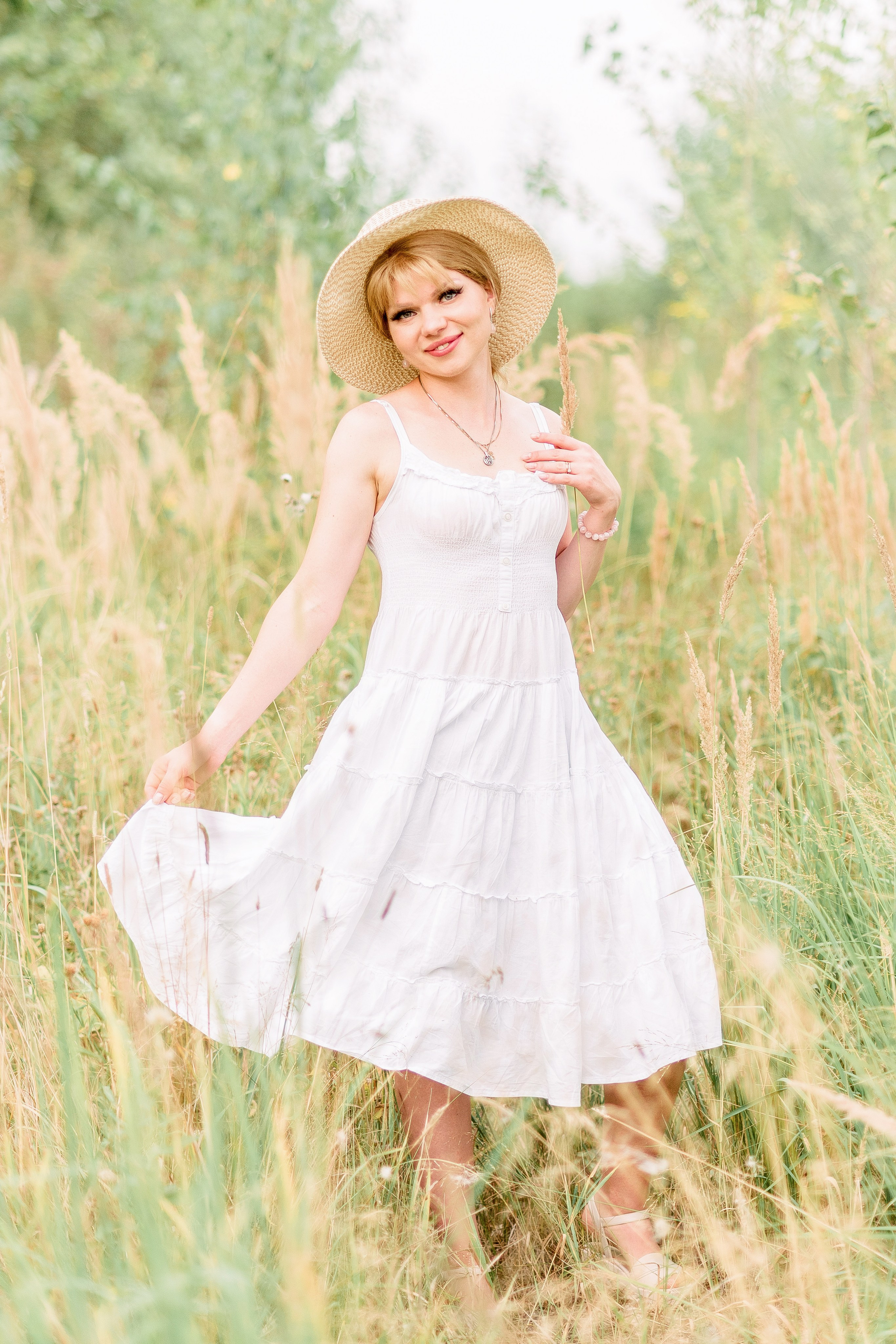 В поле. Фотограф Юлия Попова