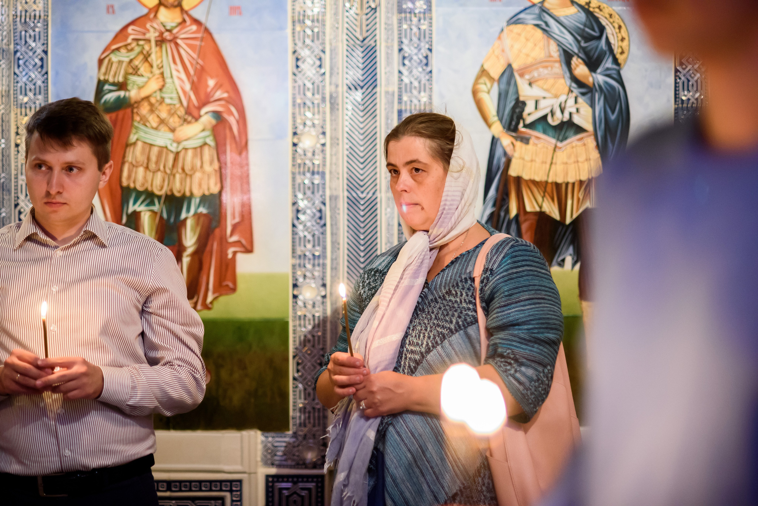 Крещение Михаила. Фотограф Юлия Попова