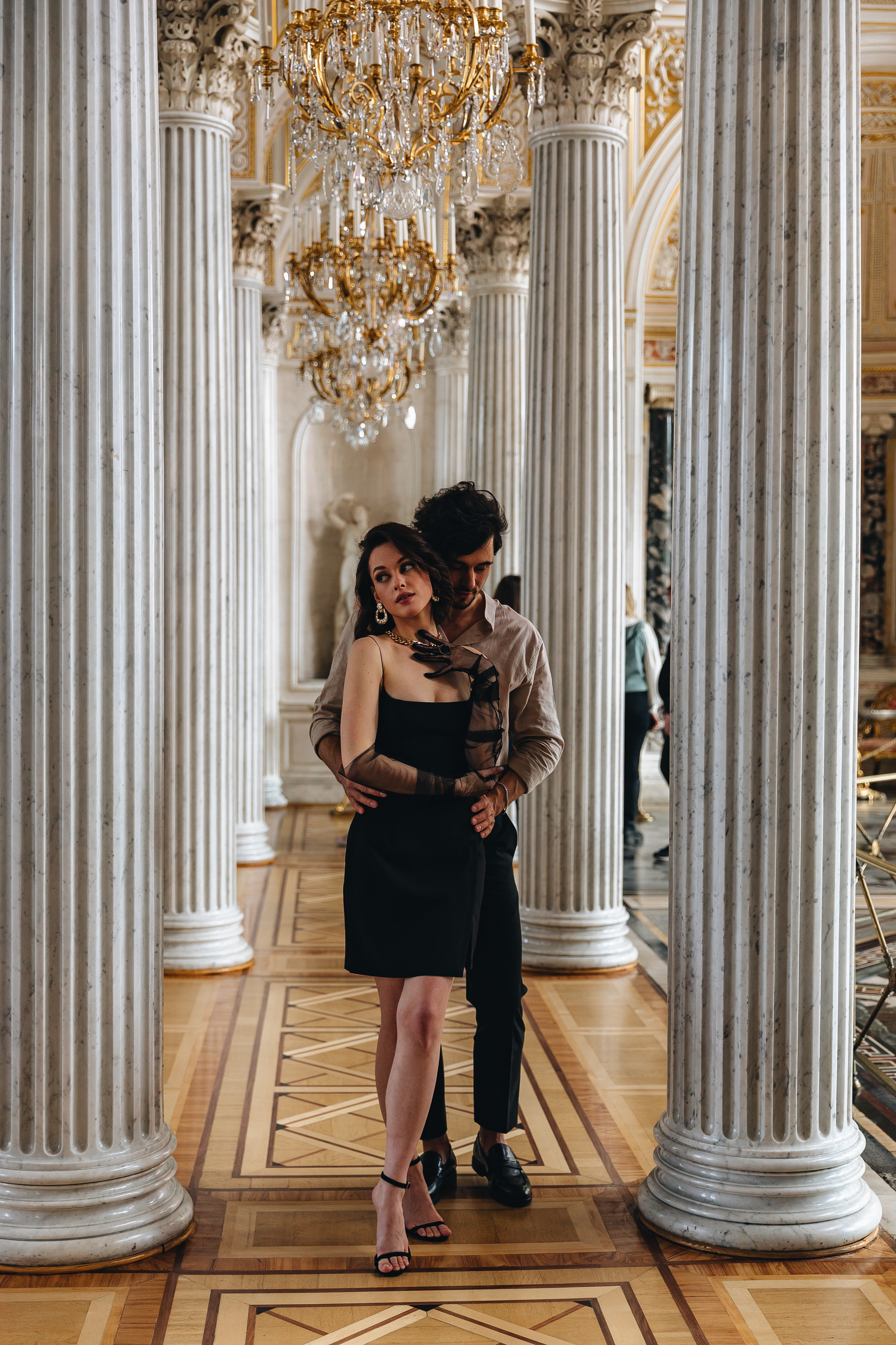 Лав стори в Эрмитаже. Свадьба. Свадебный фотограф. Свадебный фотограф и видеограф — Сергей и Дарья