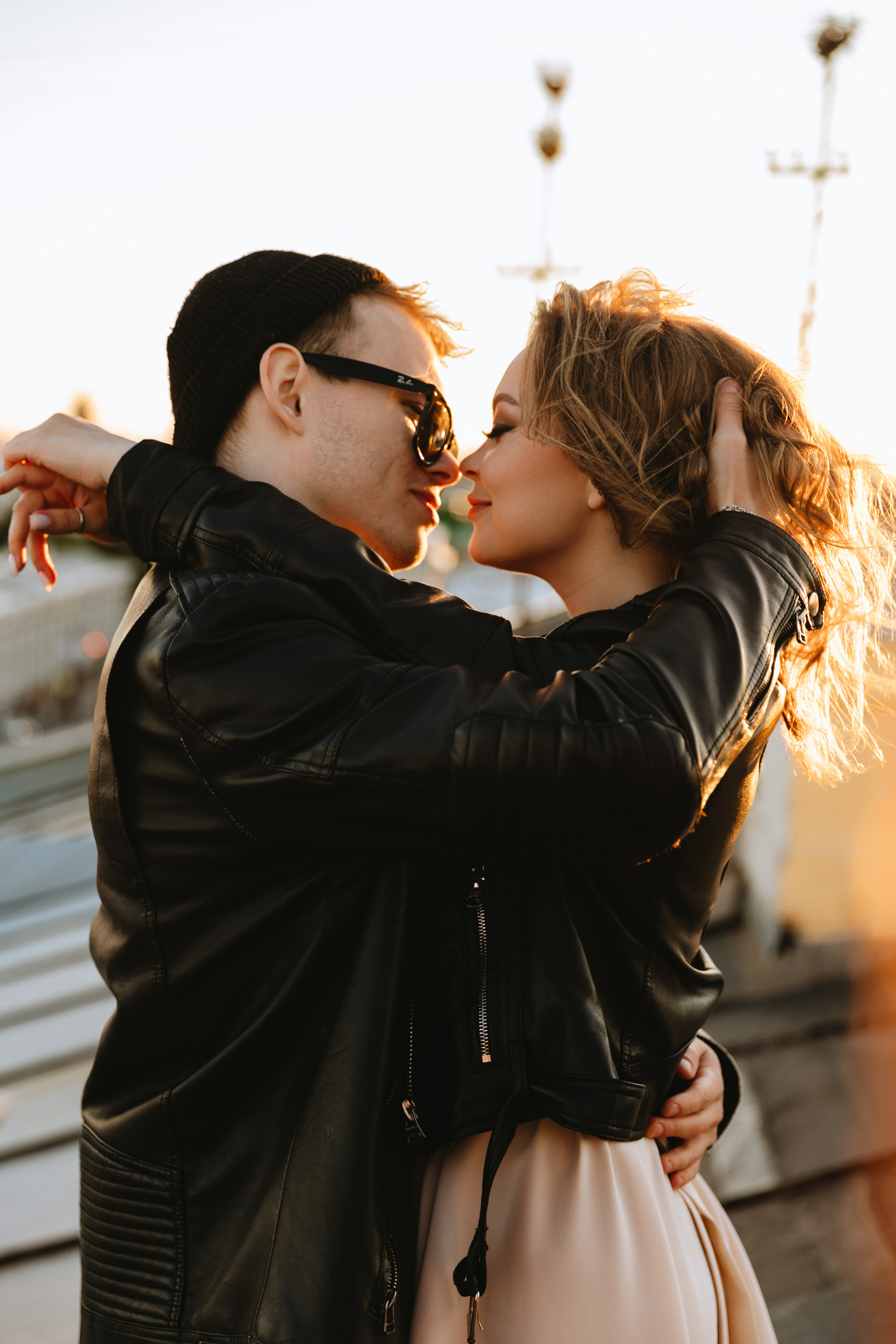 Свадебная фотосессия на крыше. Свадебный фотограф и видеограф — Сергей и Дарья