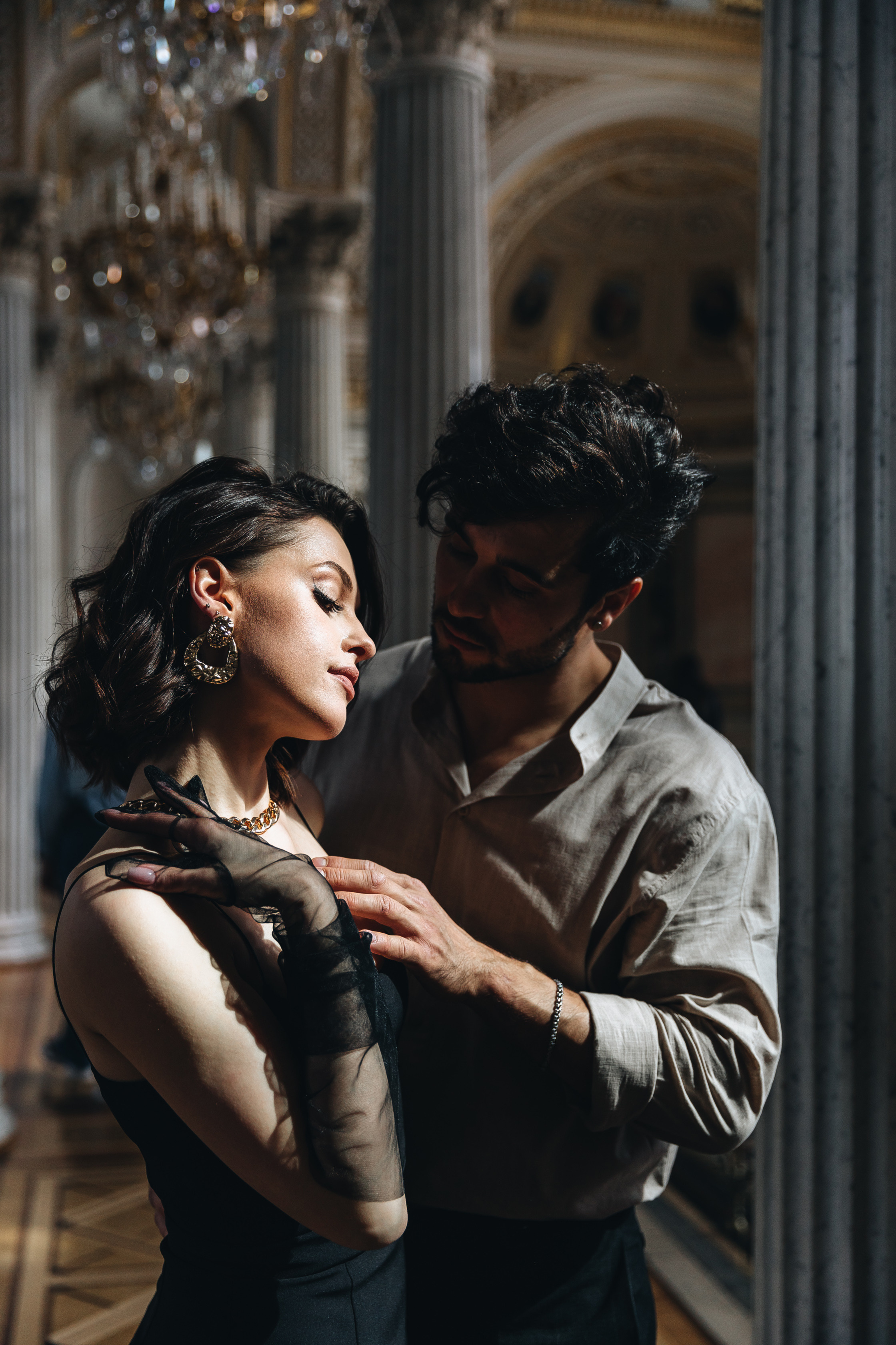 Лав стори в Эрмитаже. Свадьба. Свадебный фотограф. Свадебный фотограф и видеограф — Сергей и Дарья