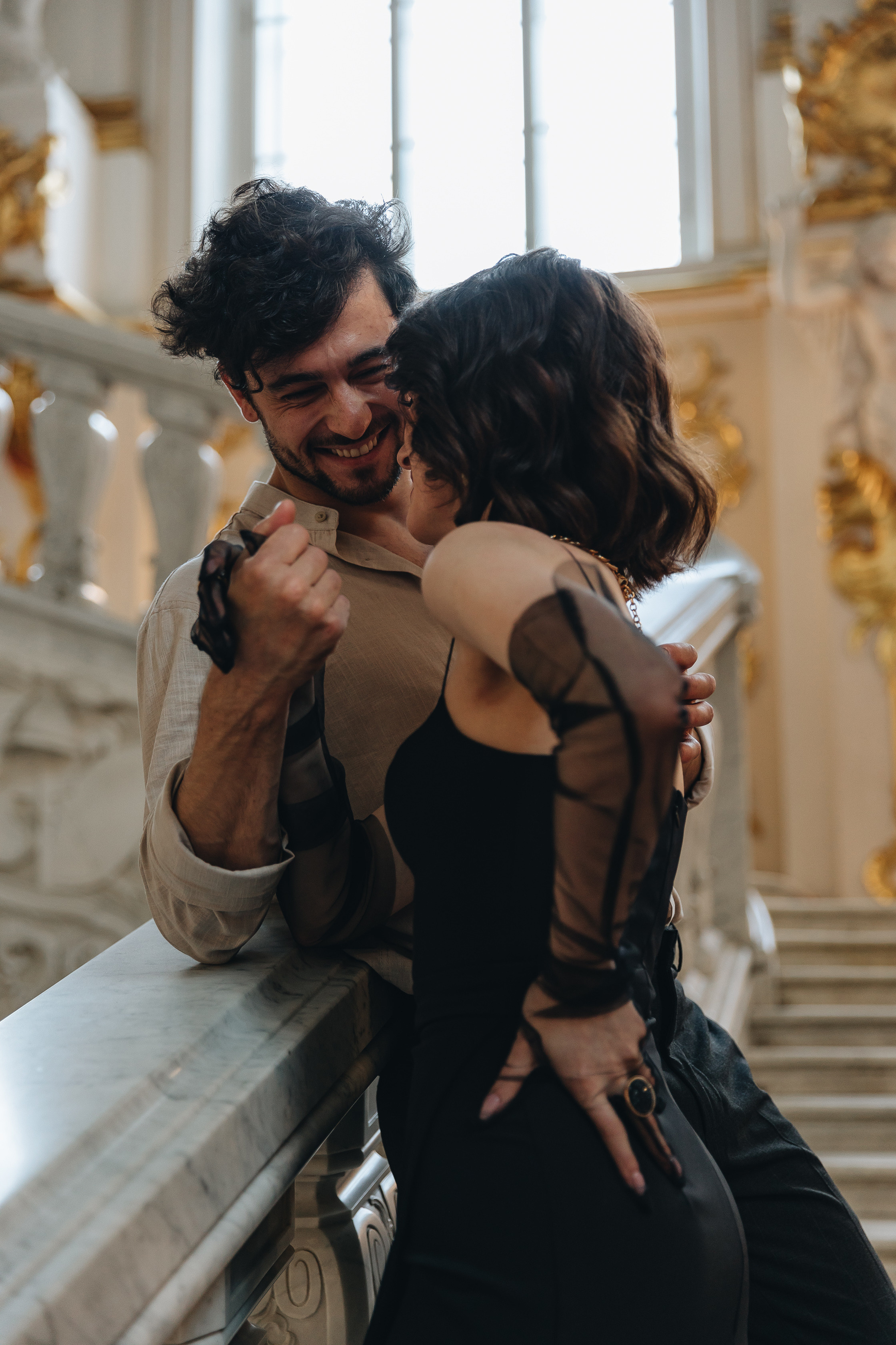 Лав стори в Эрмитаже. Свадьба. Свадебный фотограф. Свадебный фотограф и видеограф — Сергей и Дарья