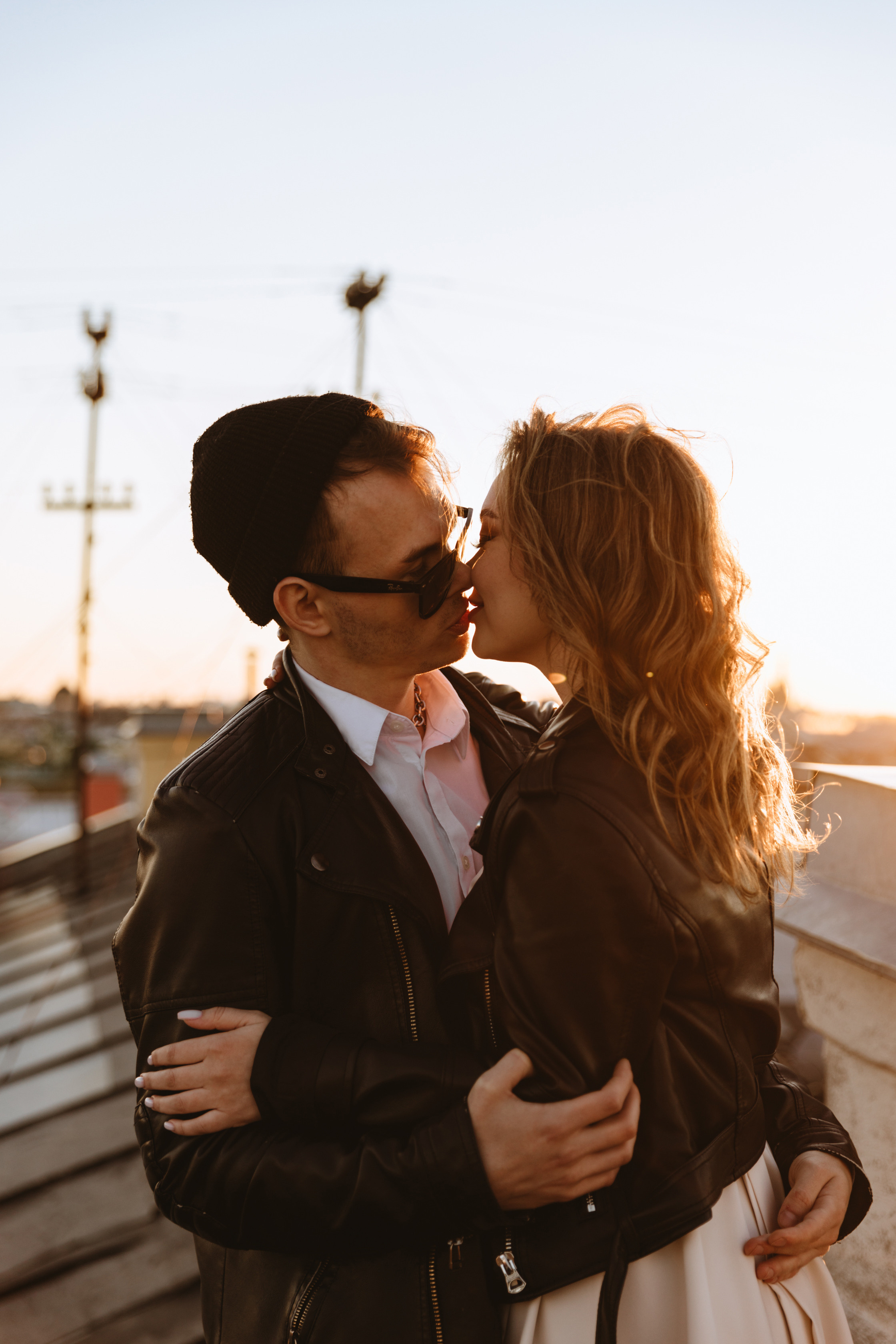 Свадебная фотосессия на крыше. Свадебный фотограф и видеограф — Сергей и Дарья
