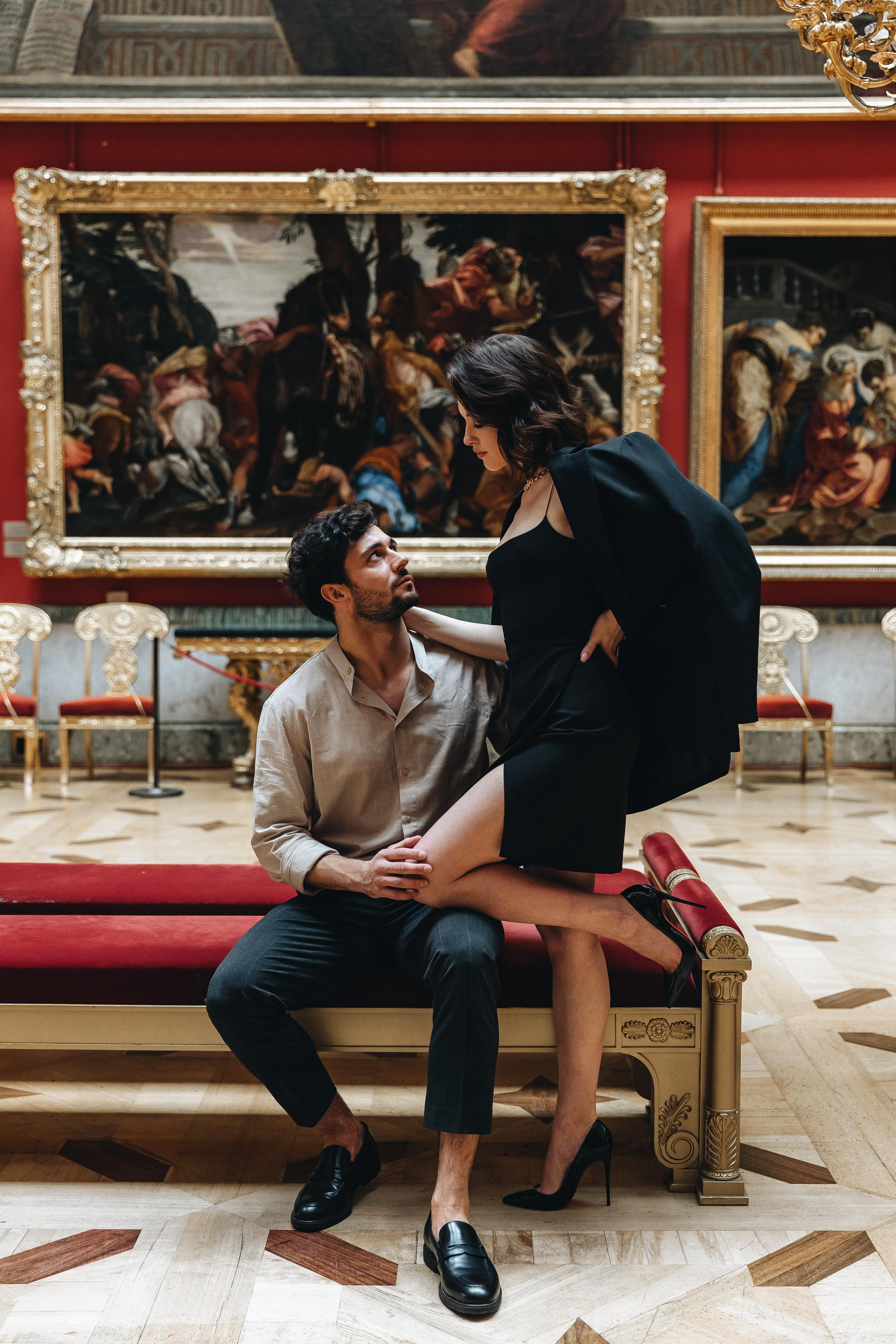 Лав стори в Эрмитаже. Свадьба. Свадебный фотограф. Свадебный фотограф и видеограф — Сергей и Дарья