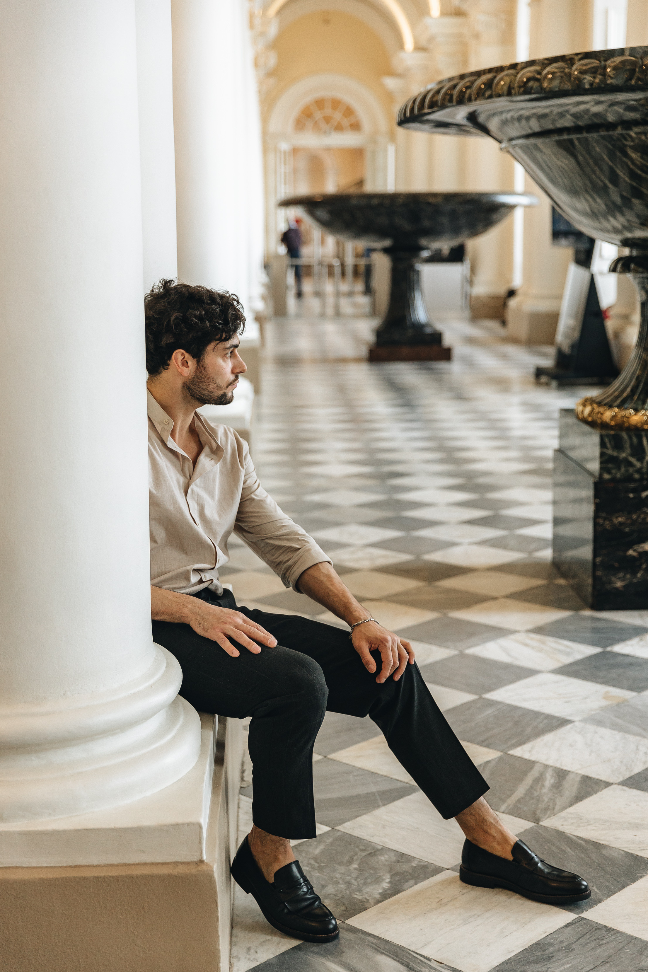 Лав стори в Эрмитаже. Свадьба. Свадебный фотограф. Свадебный фотограф и видеограф — Сергей и Дарья