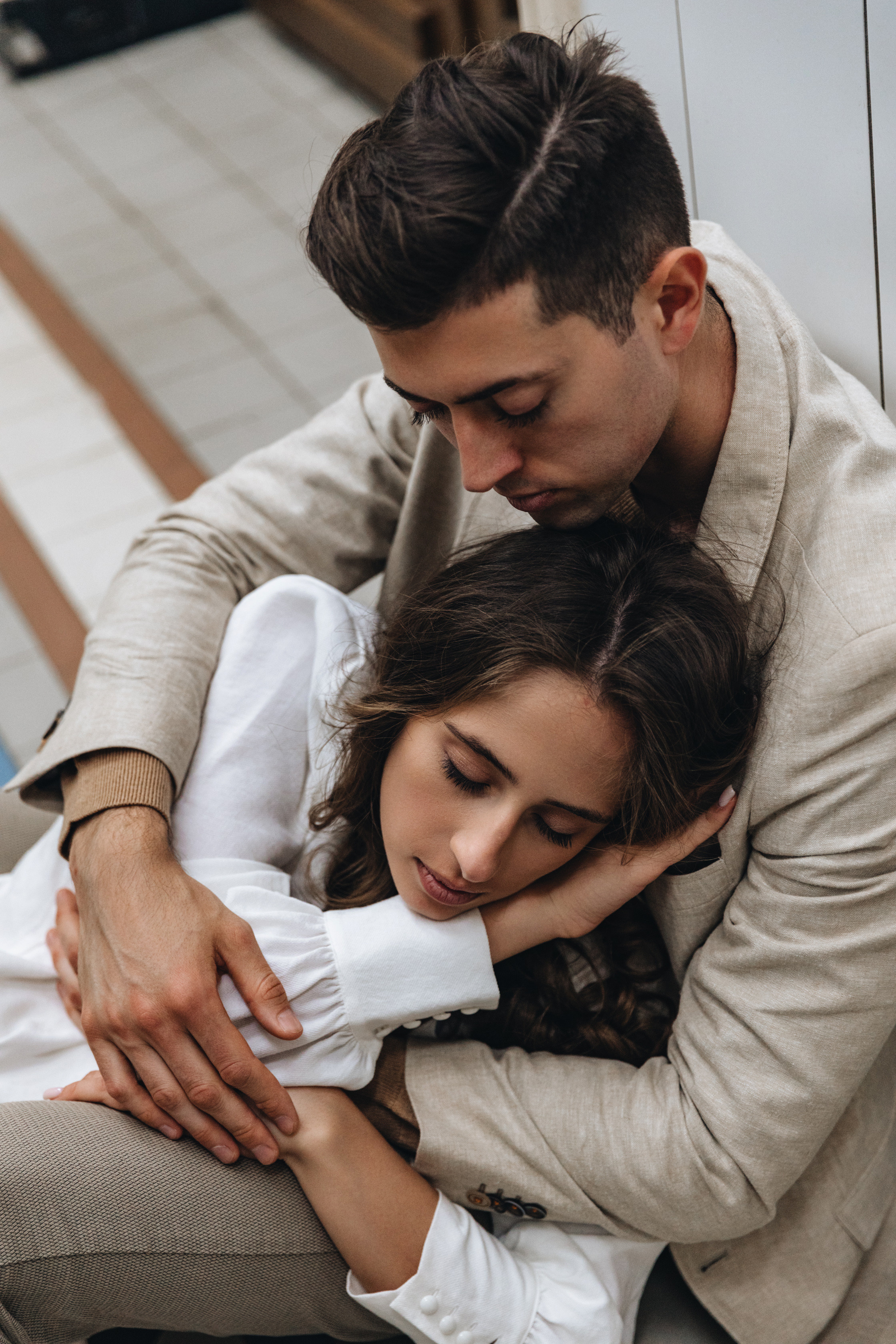 Лавстори на Витебском вокзале. Свадебный фотограф и видеограф — Сергей и Дарья