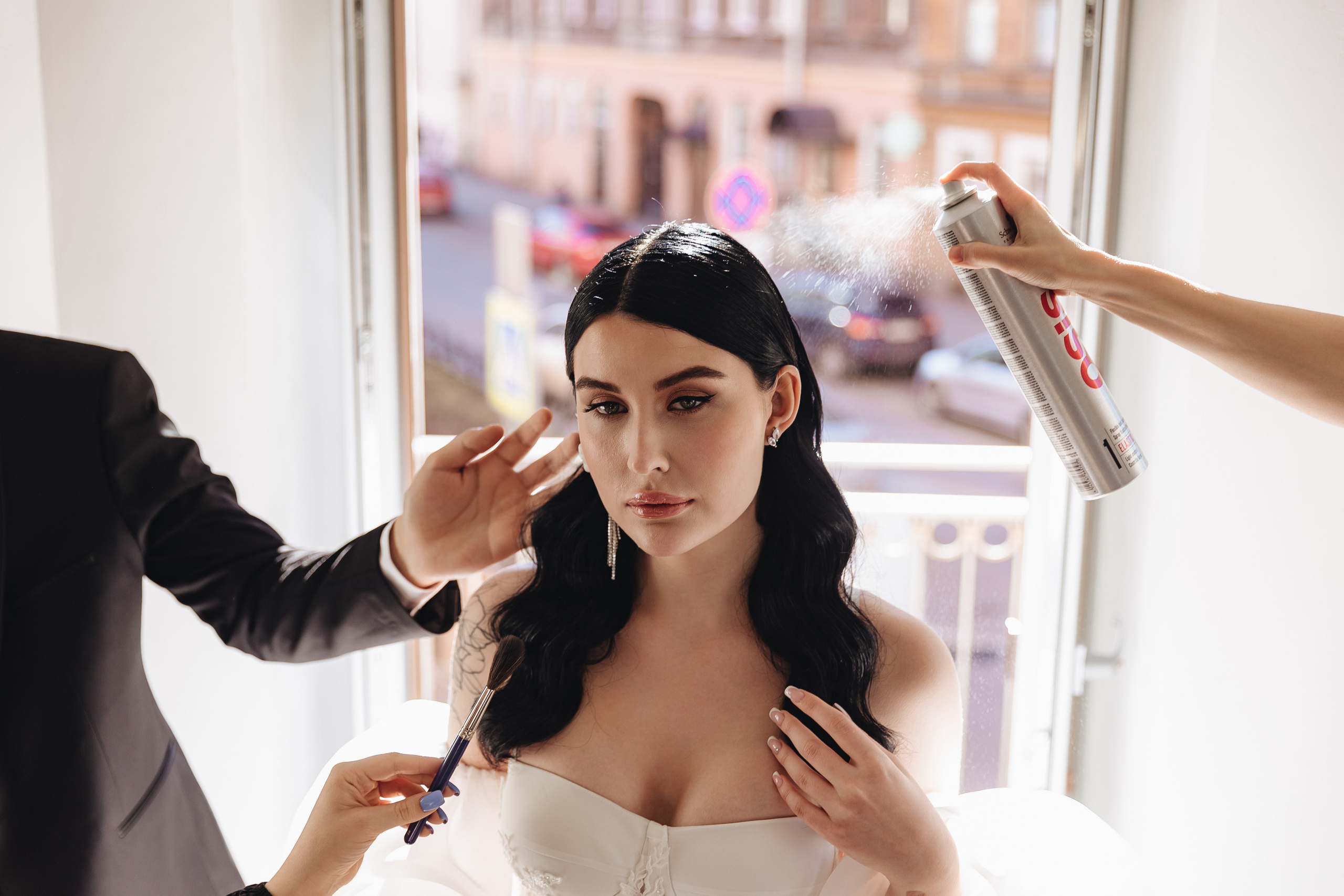 Утро жениха и невесты. Сборы жениха и невесты. Свадебный фотограф и видеограф — Сергей и Дарья