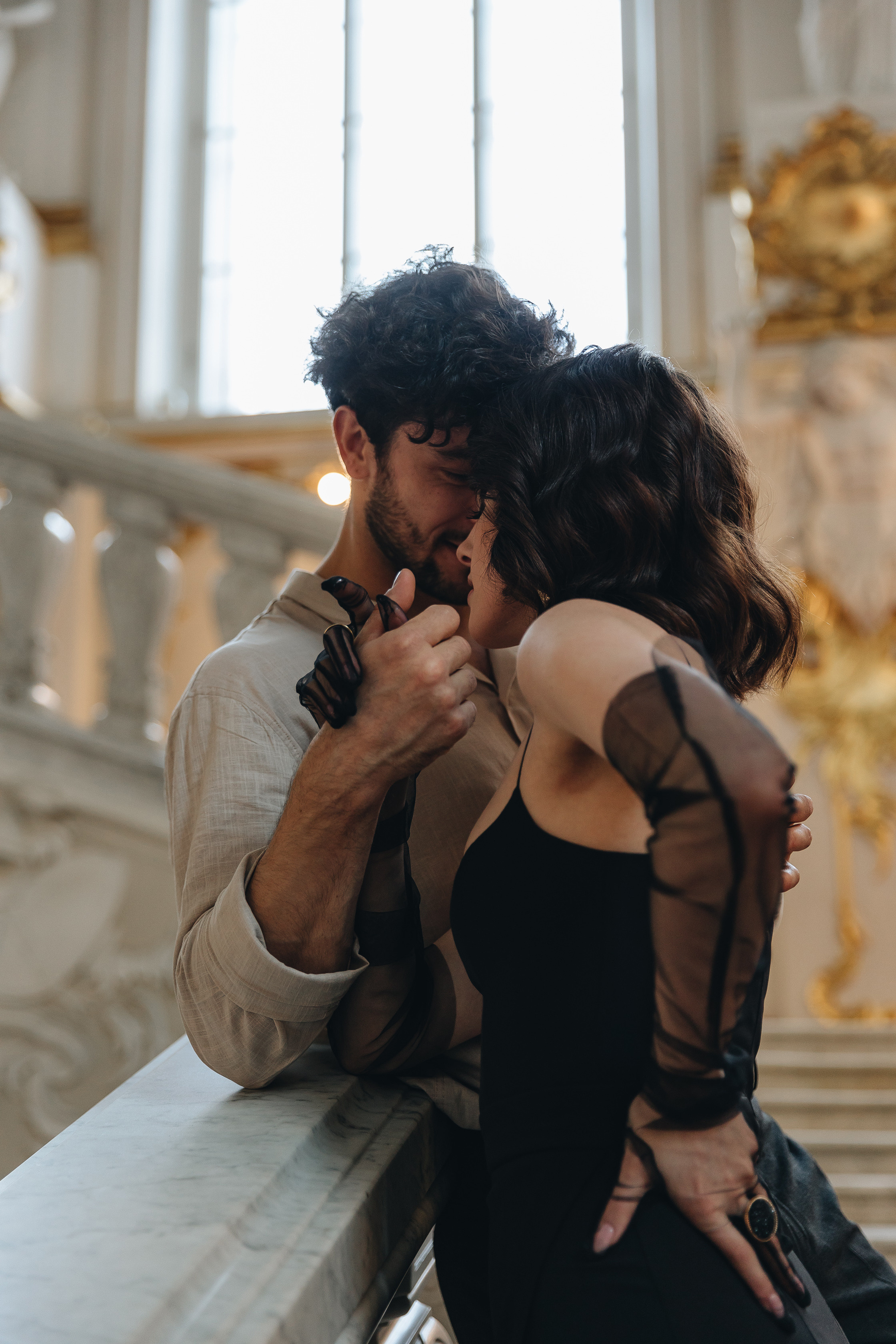 Лав стори в Эрмитаже. Свадьба. Свадебный фотограф. Свадебный фотограф и видеограф — Сергей и Дарья