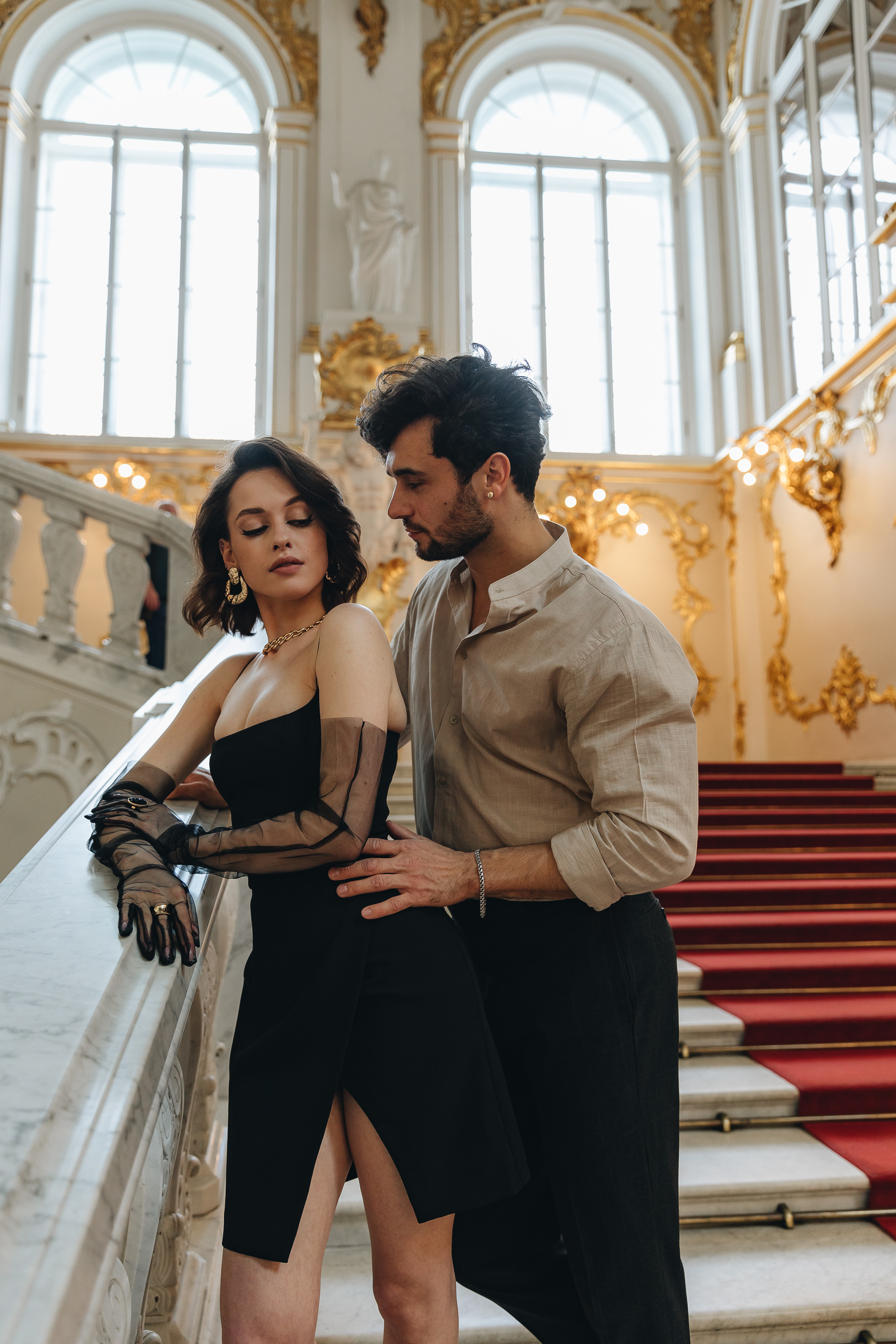 Лав стори в Эрмитаже. Свадьба. Свадебный фотограф. Свадебный фотограф и видеограф — Сергей и Дарья