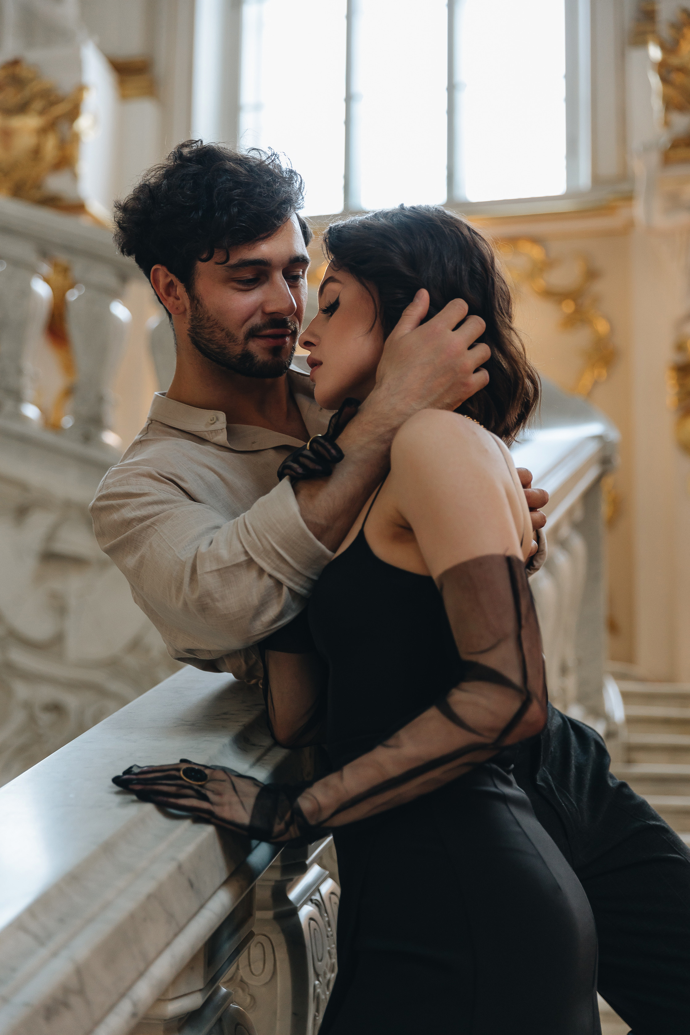 Лав стори в Эрмитаже. Свадьба. Свадебный фотограф. Свадебный фотограф и видеограф — Сергей и Дарья