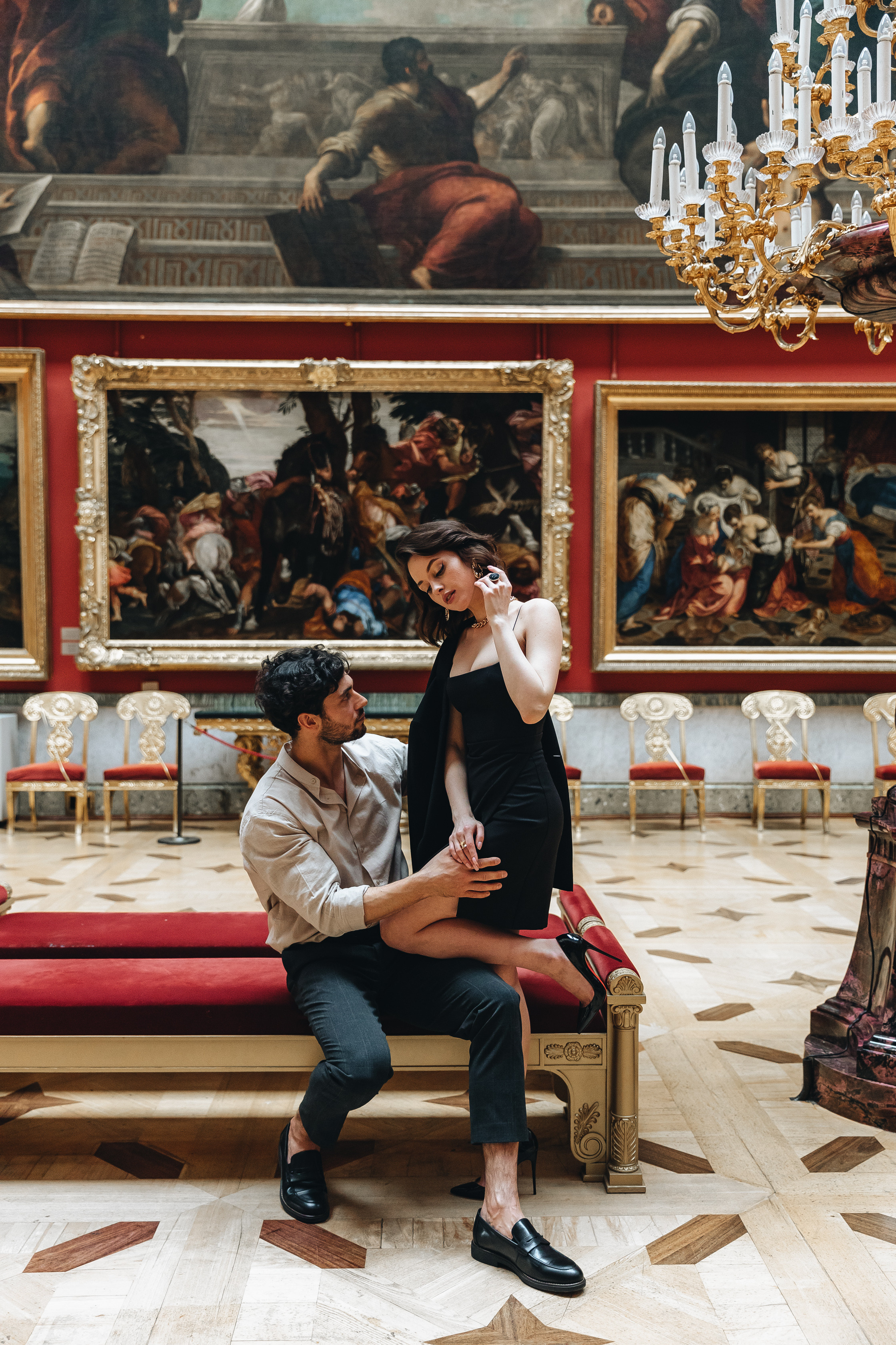 Лав стори в Эрмитаже. Свадьба. Свадебный фотограф. Свадебный фотограф и видеограф — Сергей и Дарья