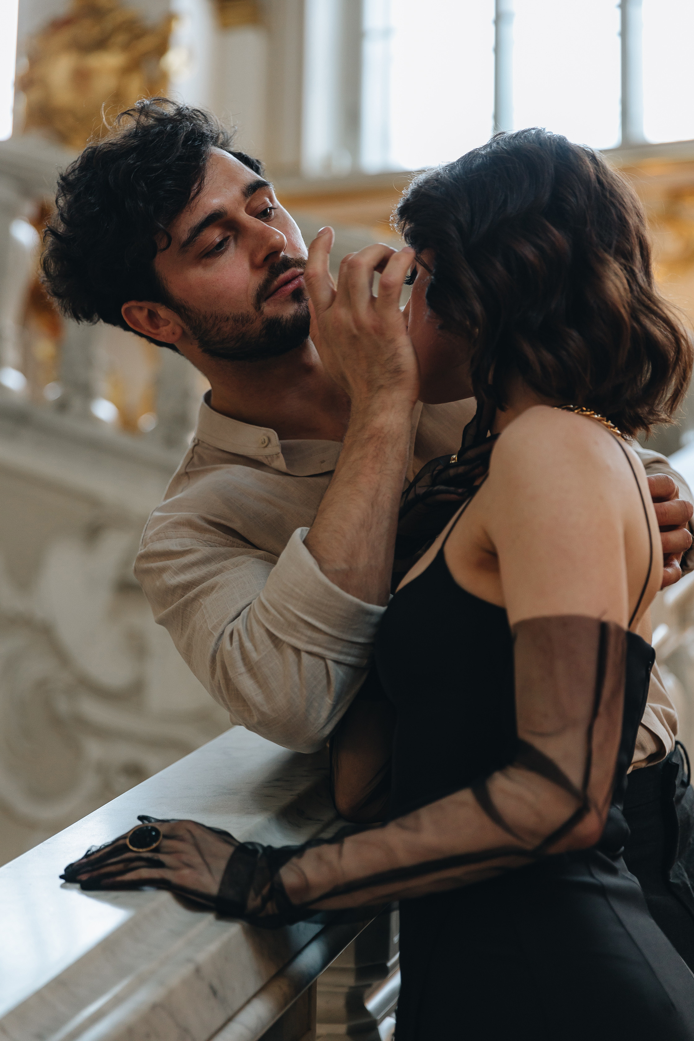 Лав стори в Эрмитаже. Свадьба. Свадебный фотограф. Свадебный фотограф и видеограф — Сергей и Дарья