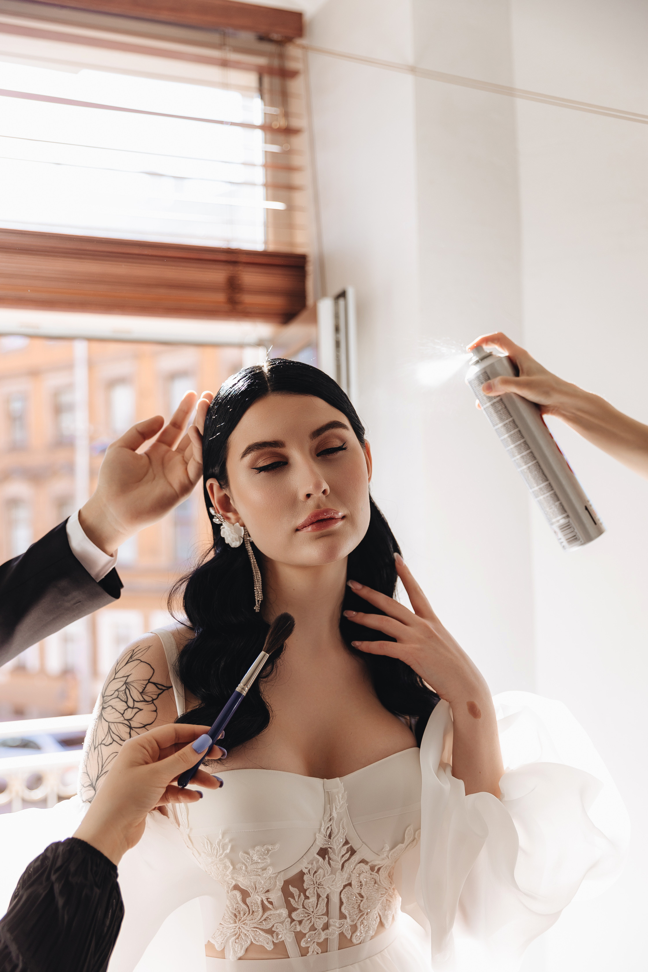 Утро жениха и невесты. Сборы жениха и невесты. Свадебный фотограф и видеограф — Сергей и Дарья