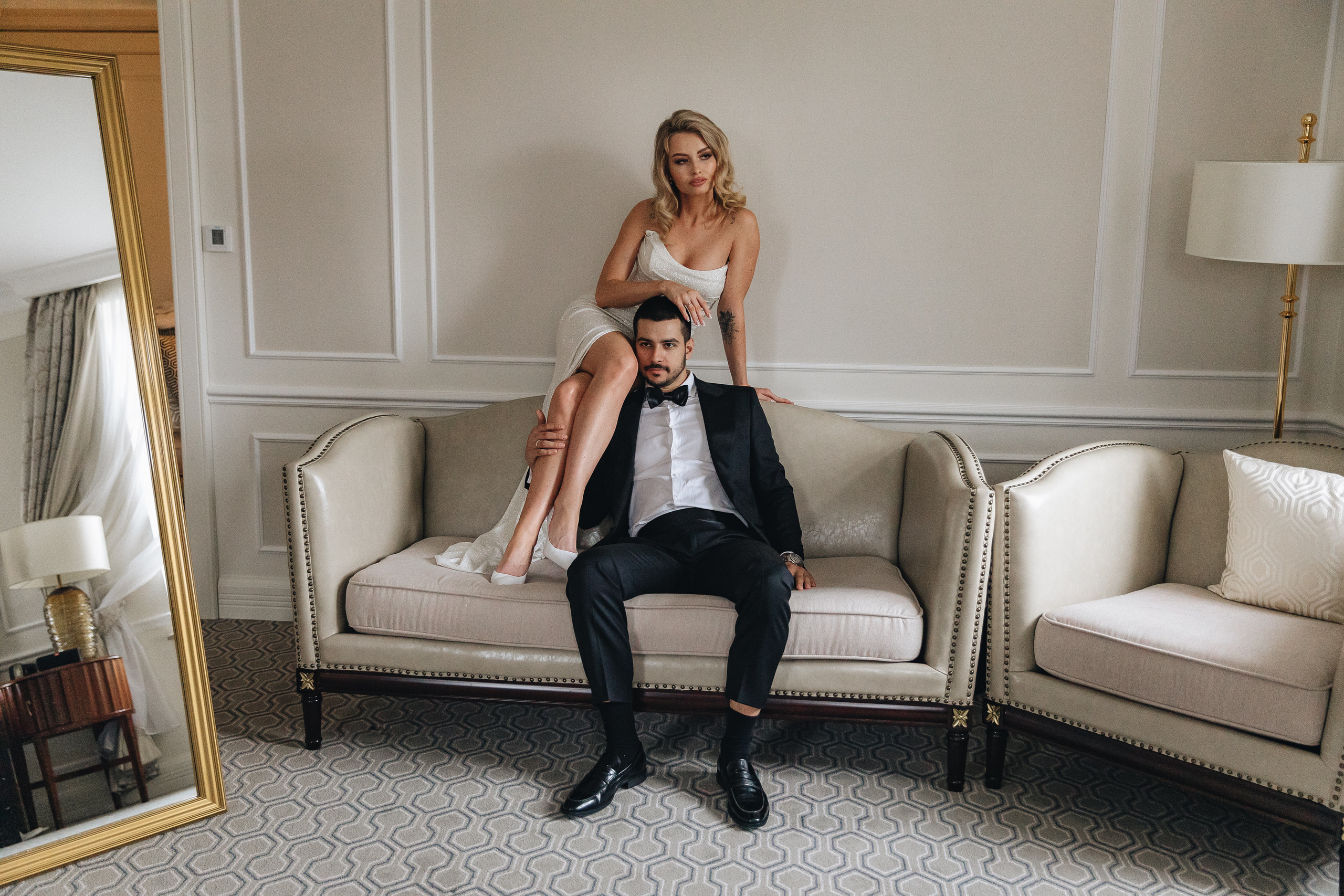 Свадебная фотосессия в отеле Tsar Palace. Свадебный фотограф и видеограф — Сергей и Дарья